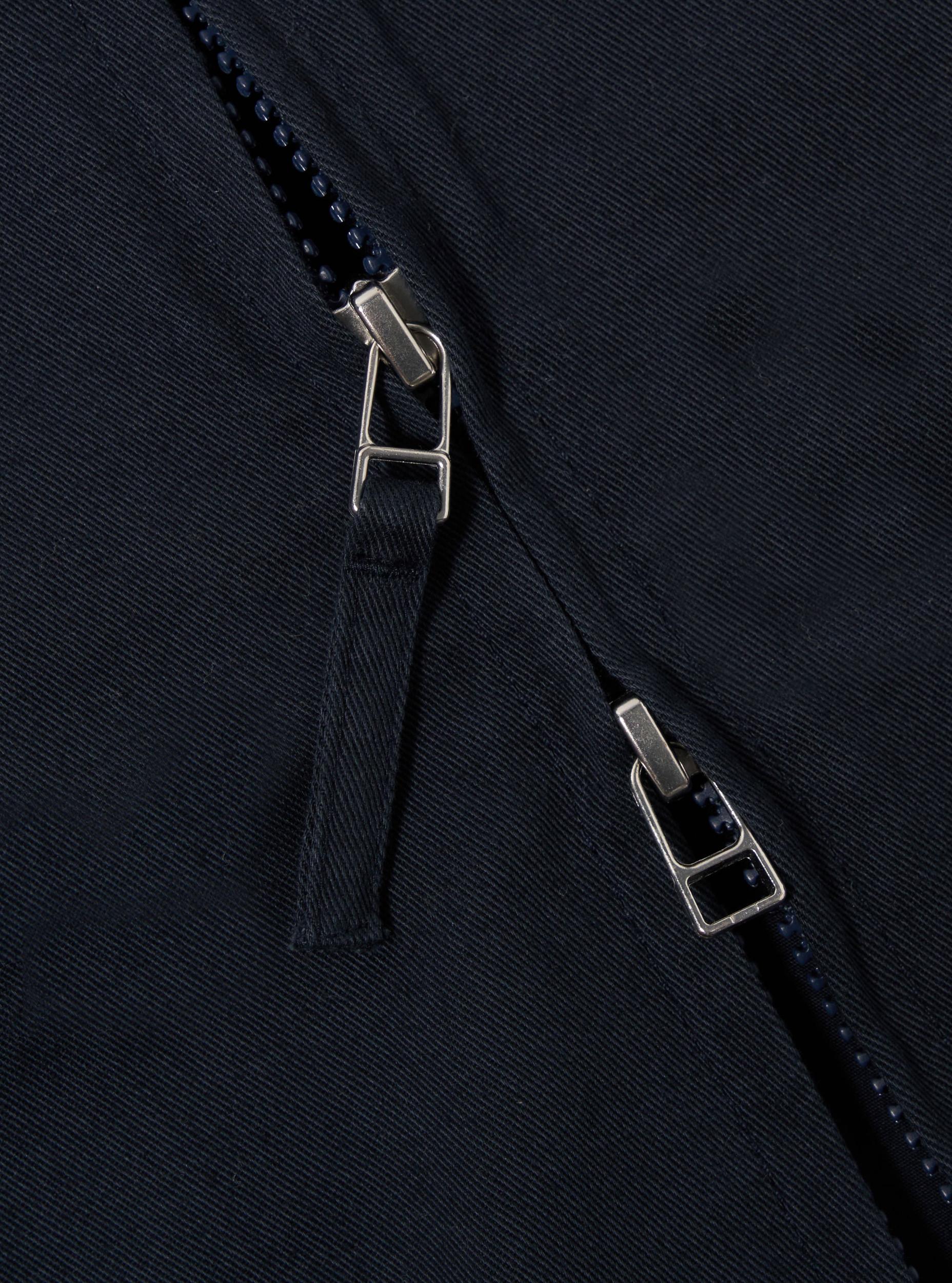 Navy Twill/Badges Drizzler Jacket Product Image