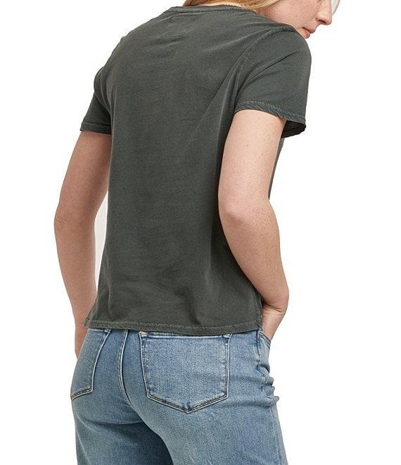 Dear John Madelyn V-Neck Short Sleeve Slim Fitting T-shirt Product Image