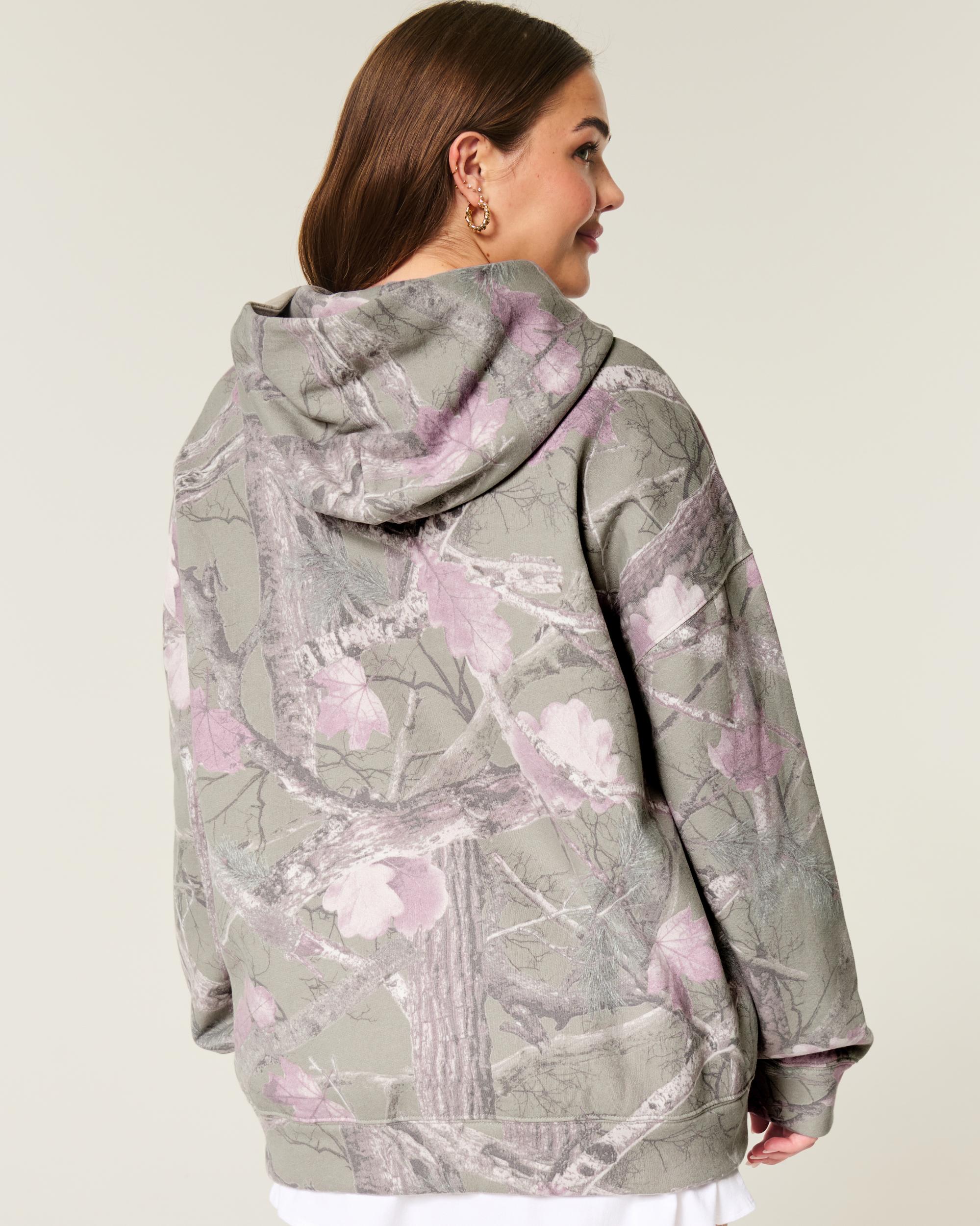 Hollister Feel Good Fleece Oversized Hoodie Product Image