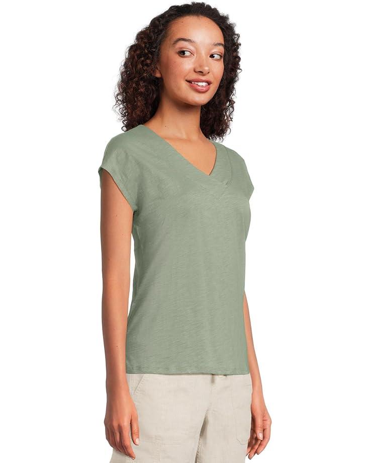 Soft Stretch Supima Tee Crew Neck Striped Short Sleeve Product Image