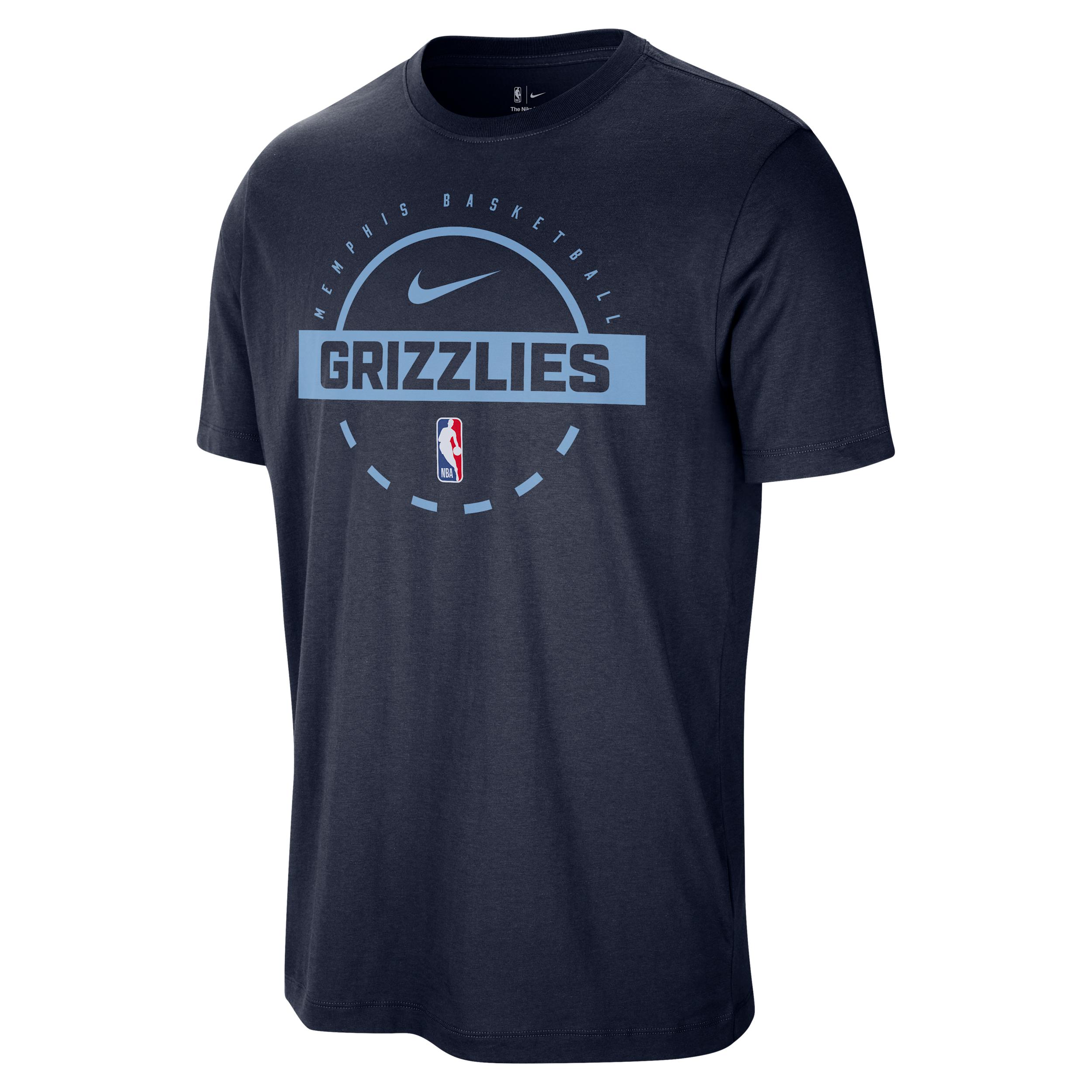 Memphis Grizzlies Nike Mens NBA Practice T-Shirt | HQ9716-419 Product Image