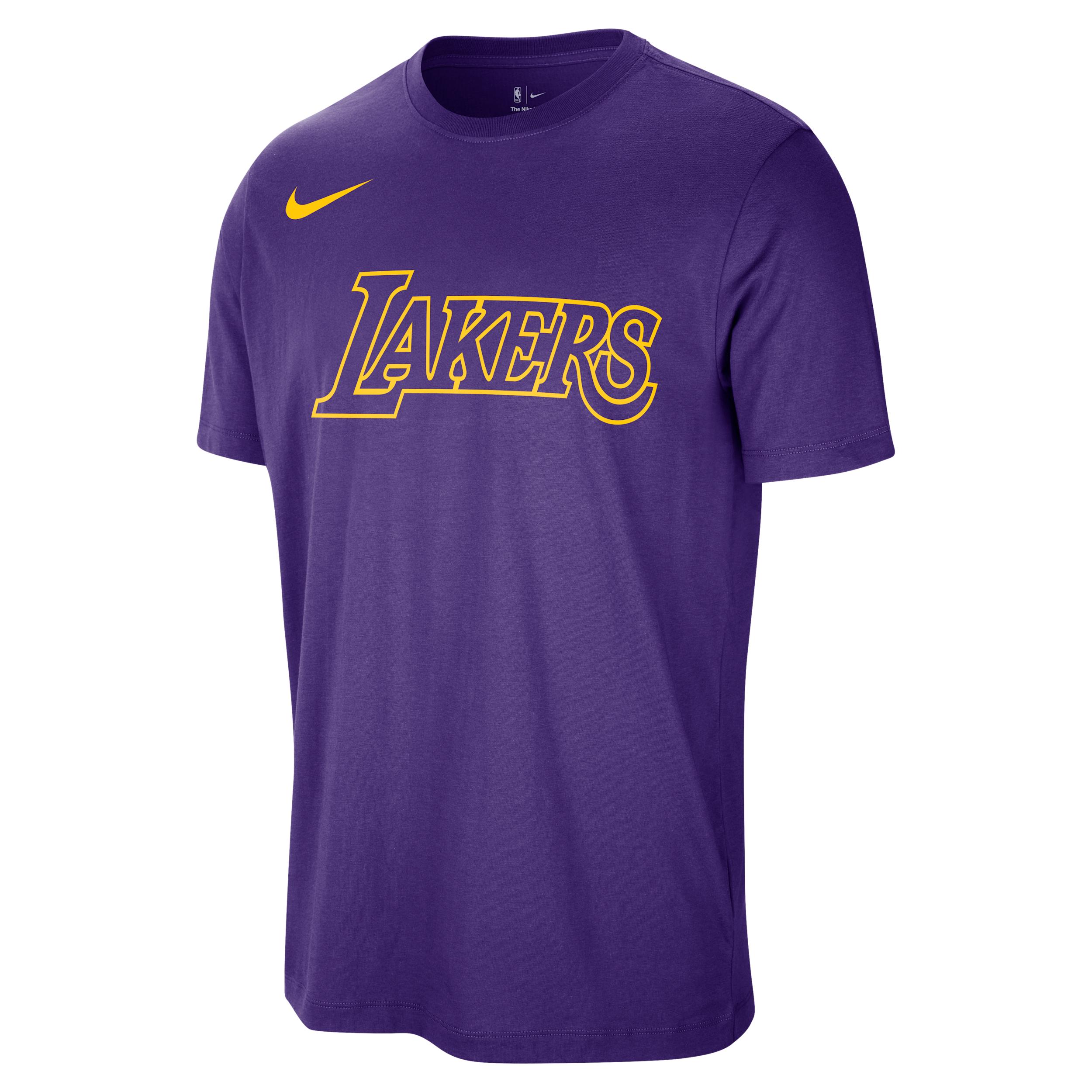 Los Angeles Lakers Essentials Nike Mens NBA T-Shirt | HQ9053-504 Product Image
