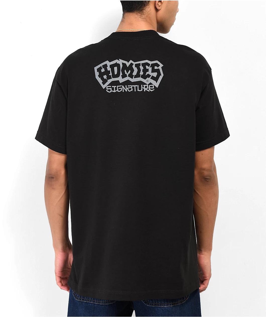 DGA Eightball Trio Homies Black T-Shirt Product Image