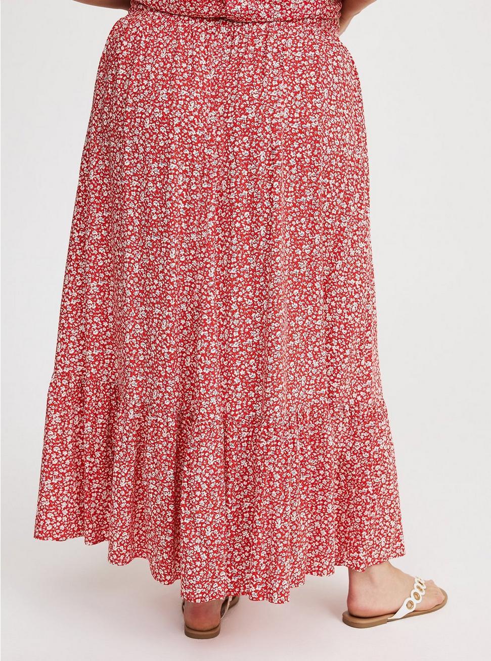 Tiered Maxi Skirt Product Image