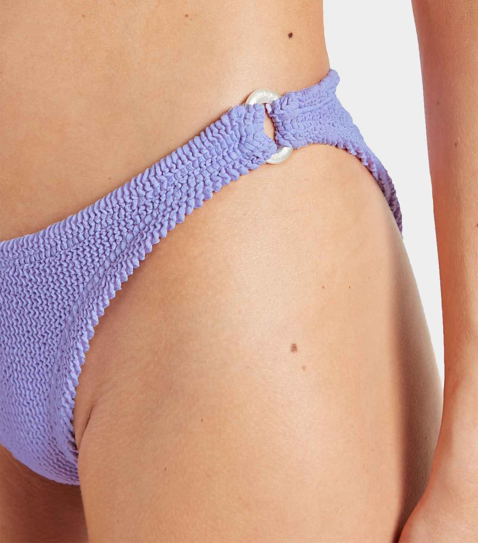 Misty Bikini With Pearly Hoop - Lilac Product Image