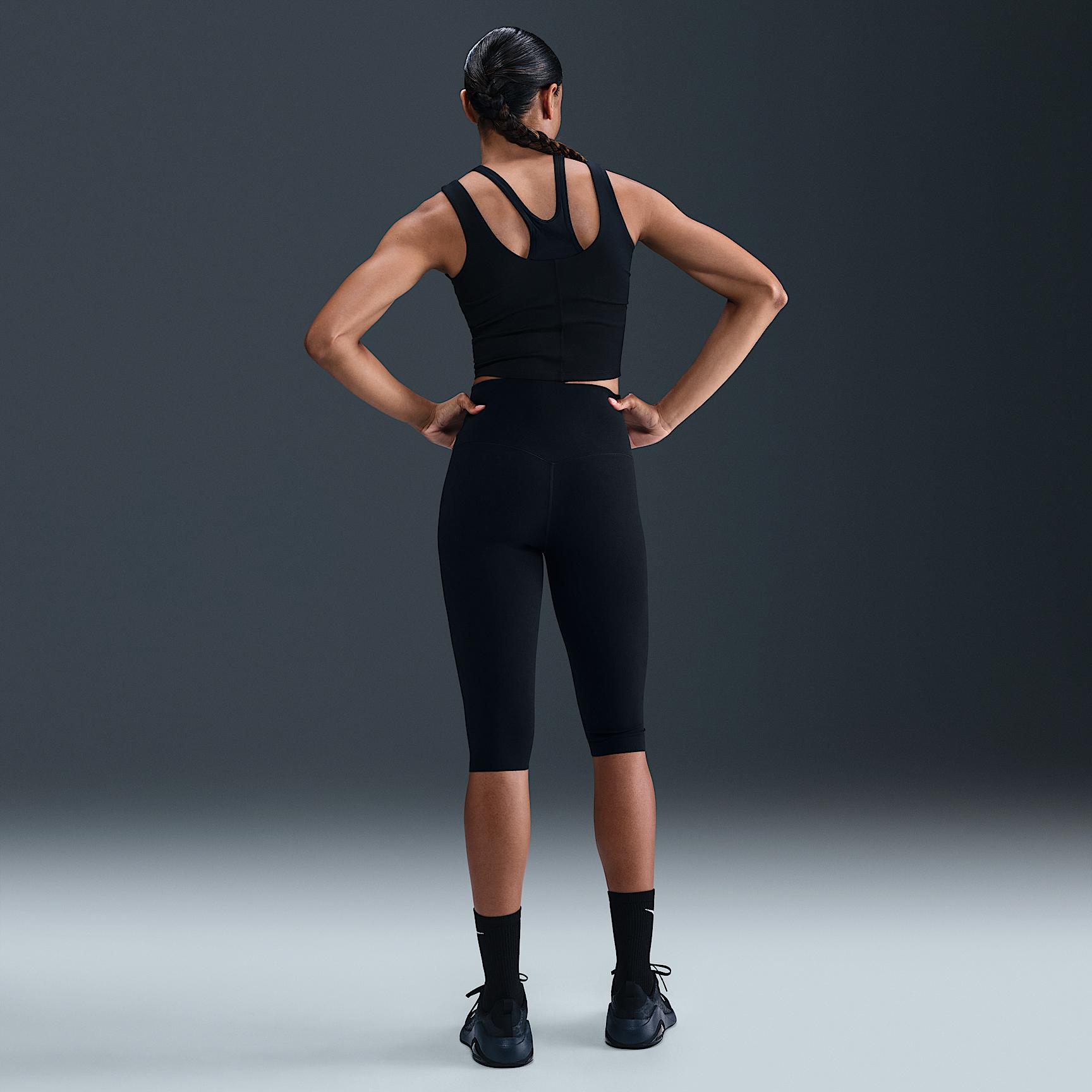 Nike Womens Zenvy High-Waisted Capri Leggings | IH1932-652 Product Image