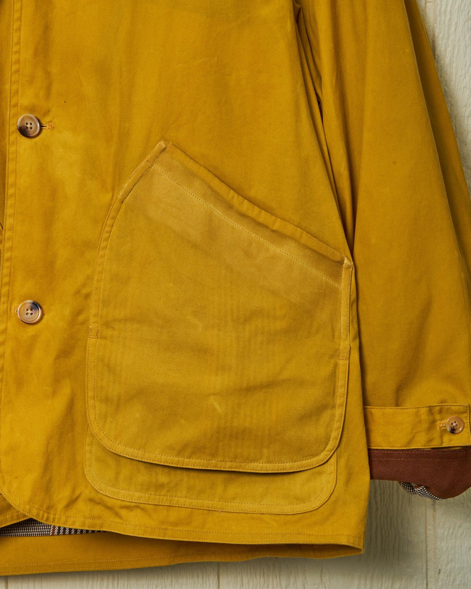 Gamekeeper Jacket in Goldenrod Waxed Canvas Product Image