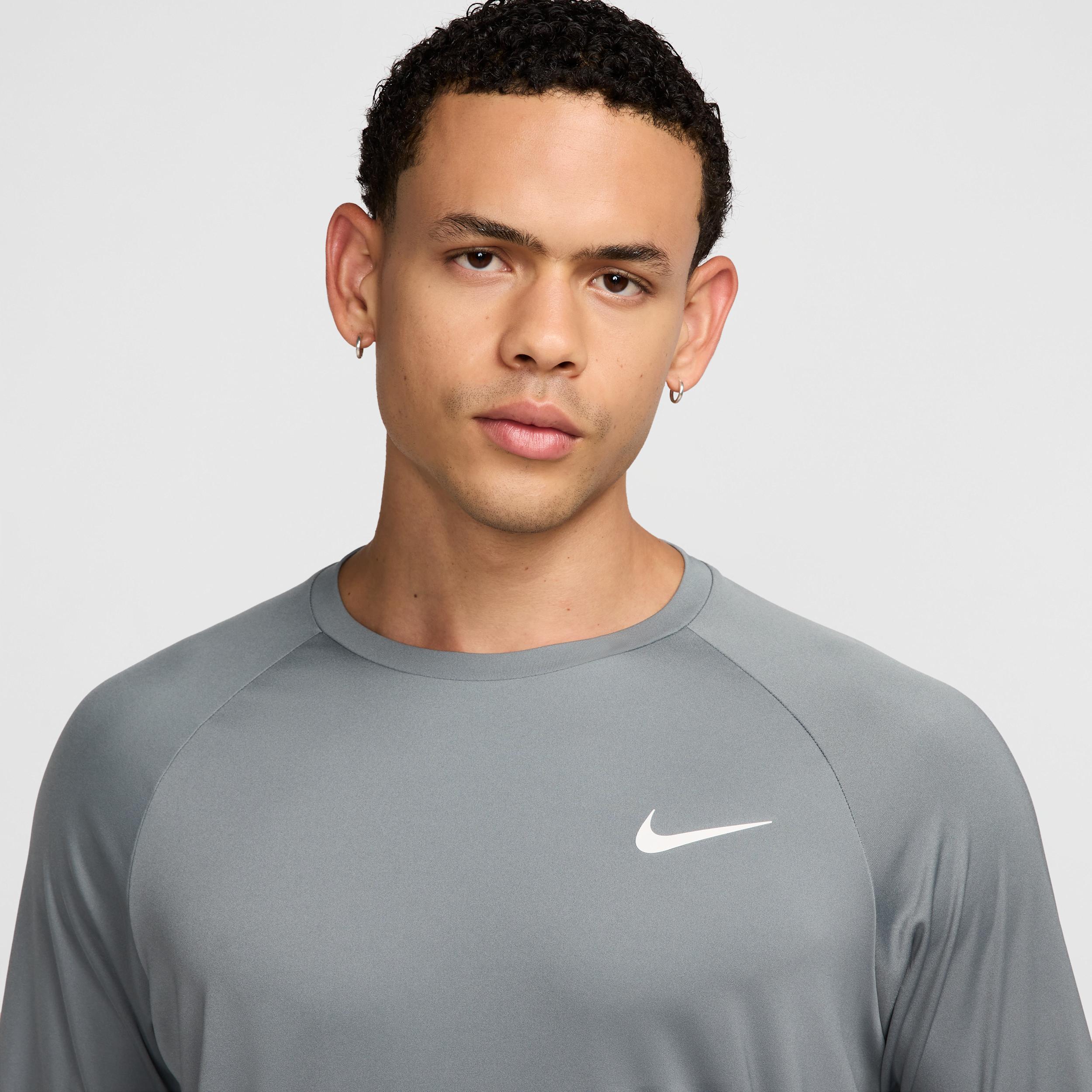 Nike Men's Essential Long-Sleeve Hydroguard Swim Shirt Product Image