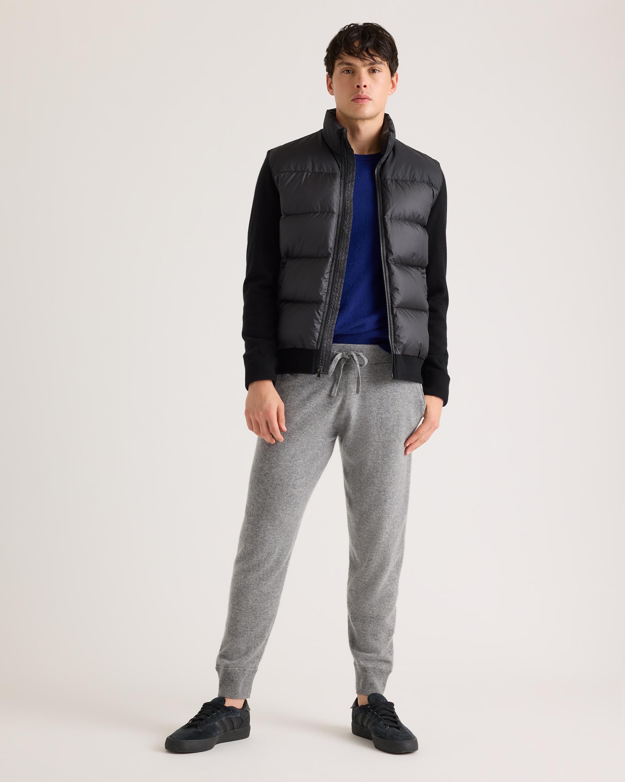 Quince | Men's Mixed Media Down and Cashmere Jacket Product Image