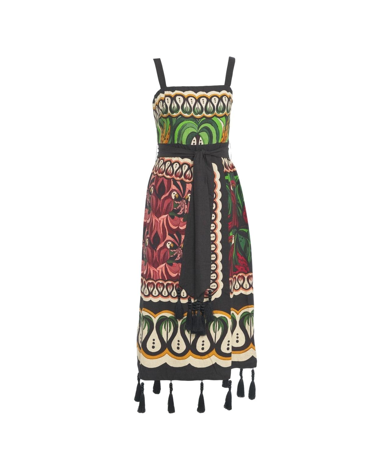 Midi dress with print Product Image