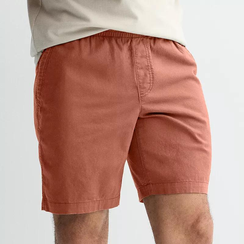 Men's Sonoma Goods For Life® 9" Everyday Pull-On Shorts, Size: Small 9 INCH, Alloy Product Image