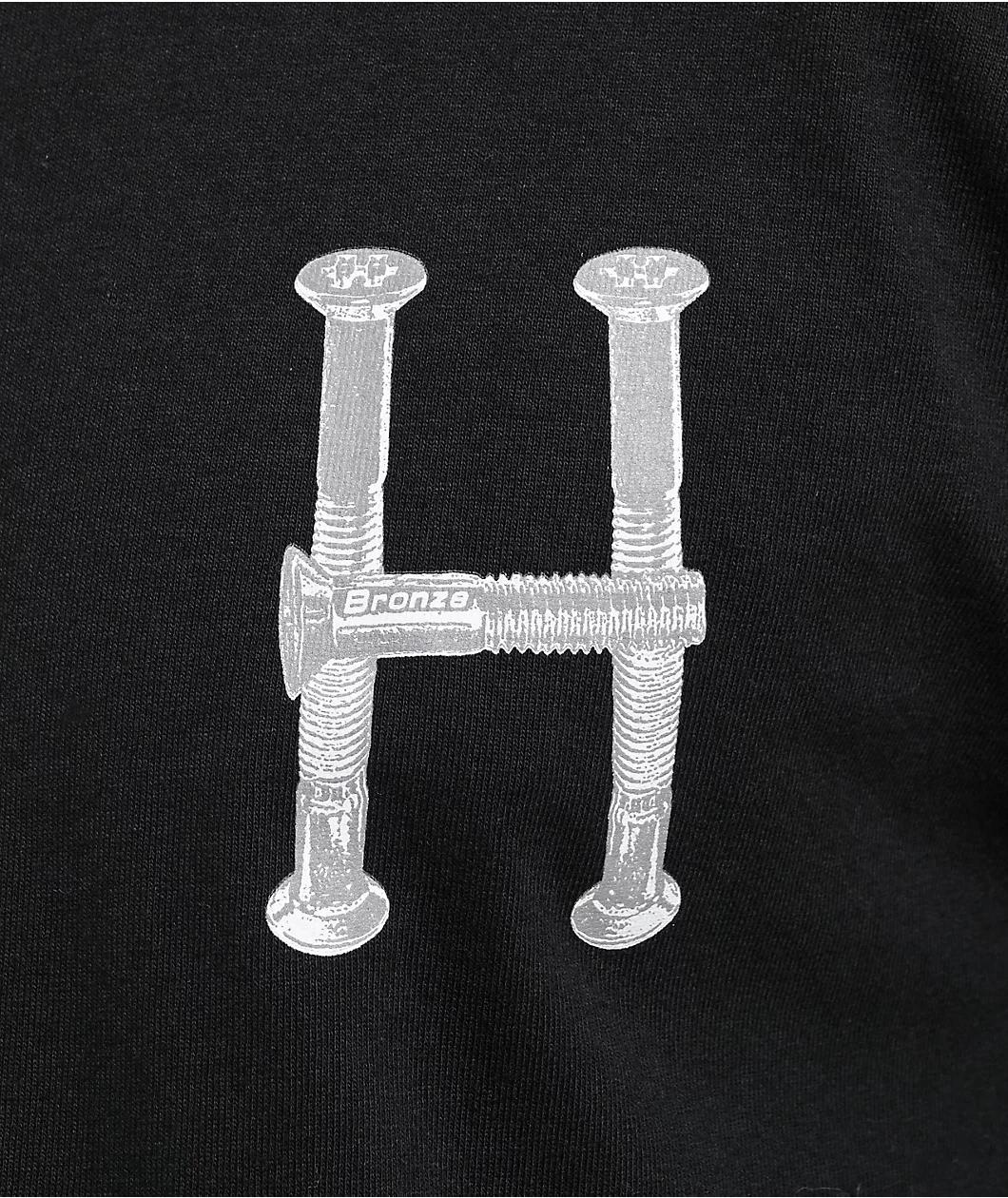 HUF x Bronze 56K Bolts Black T-Shirt Product Image