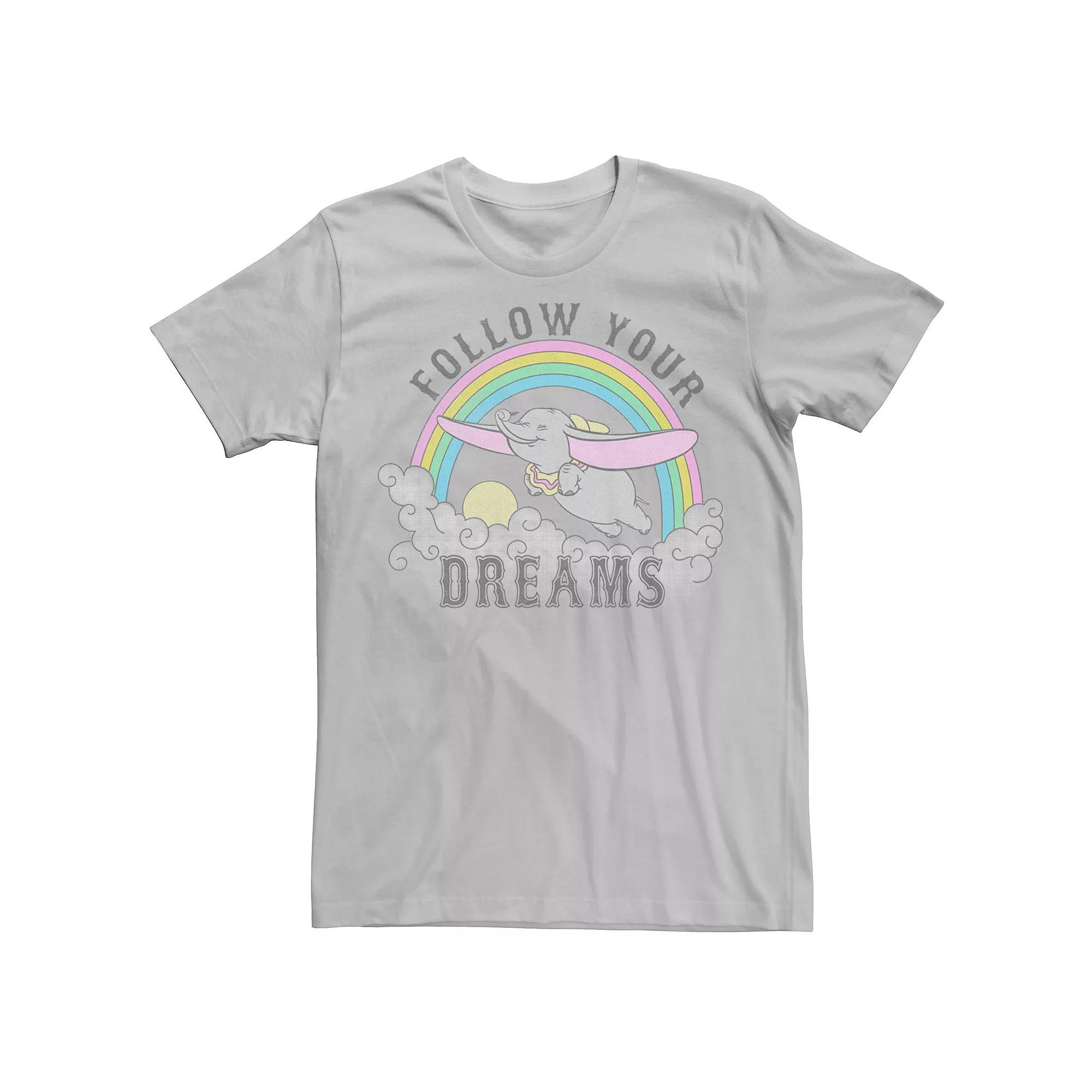 Disney's Dumbo Men's Follow Your Dreams Tee,  Product Image