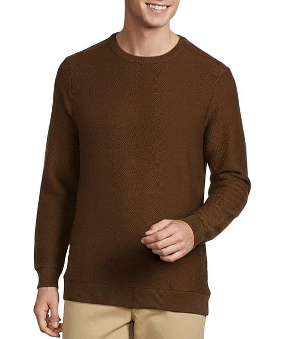 Rowm Long Sleeve Herringbone T-Shirt Product Image