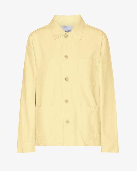 Organic Workwear Jacket - Soft Yellow Product Image