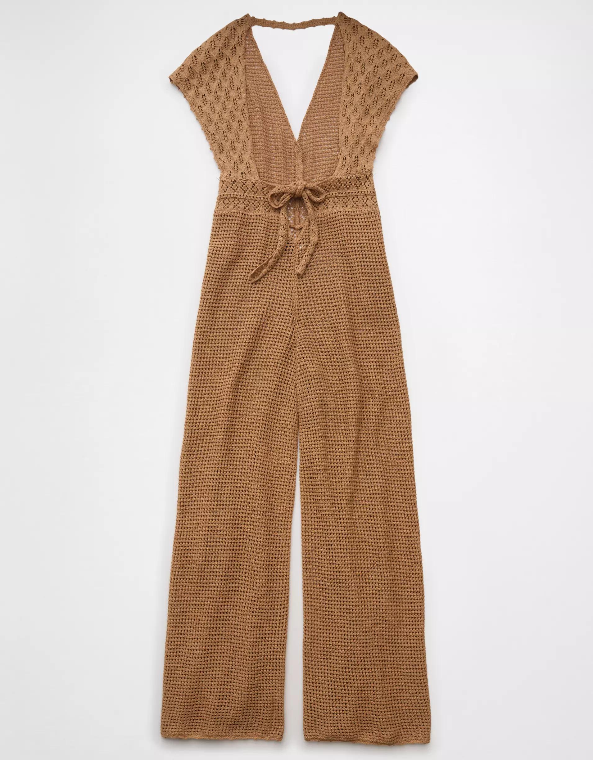 AE Crochet Jumpsuit Product Image