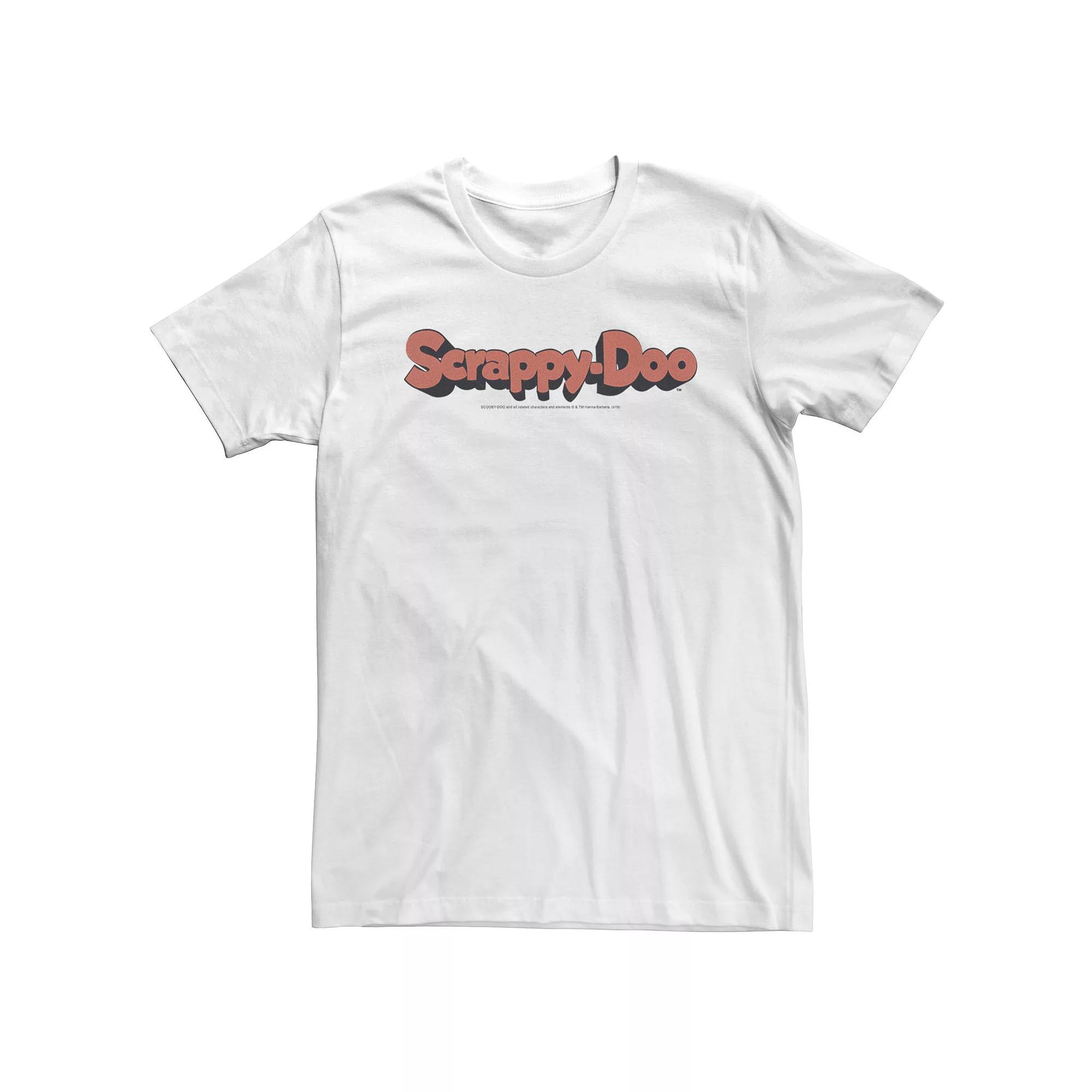 Big & Tall Scooby-Doo Scrappy-Doo Logo Tee, Men's,  Product Image