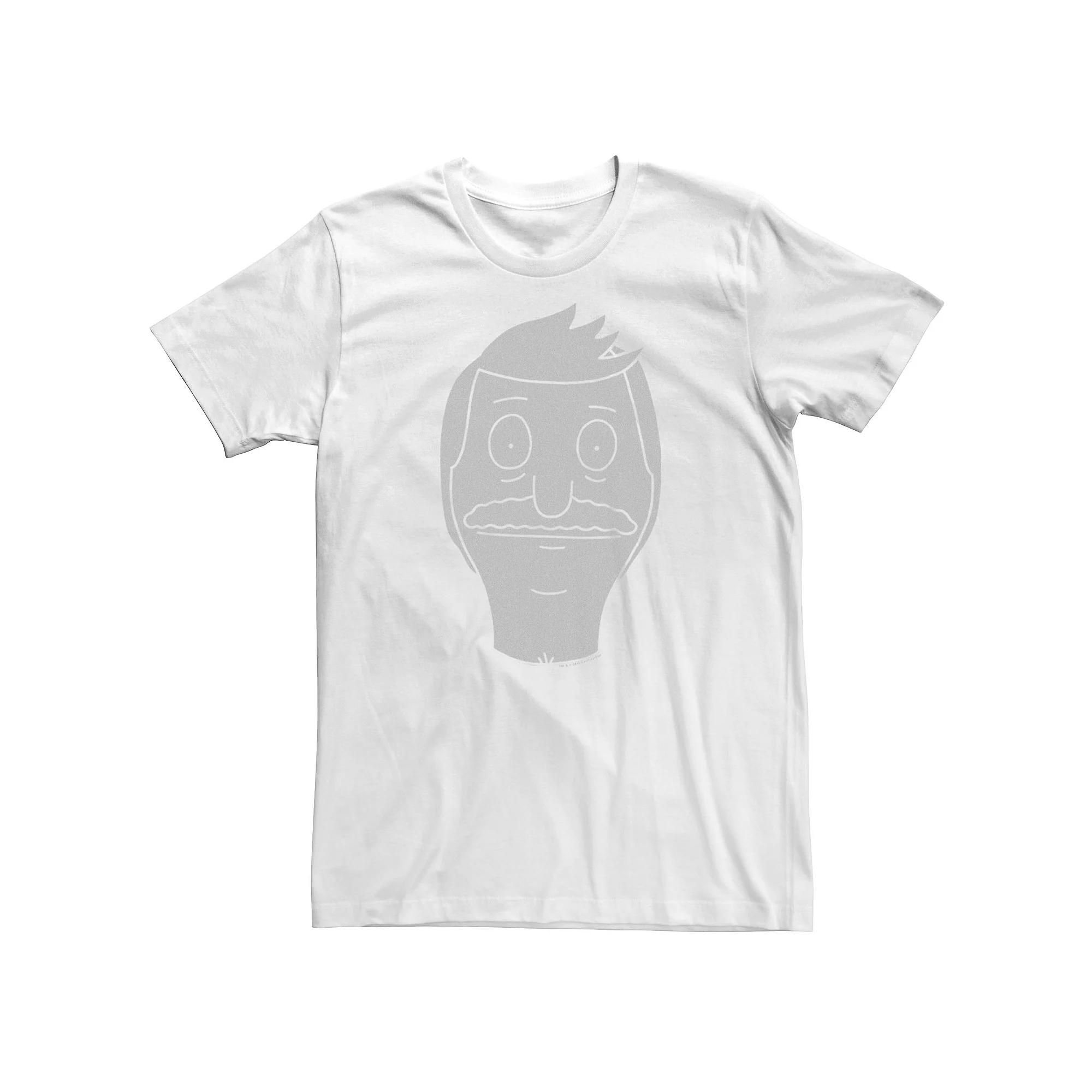 Big & Tall Bob's Burgers Bob Big Face Tee, Men's,  Product Image