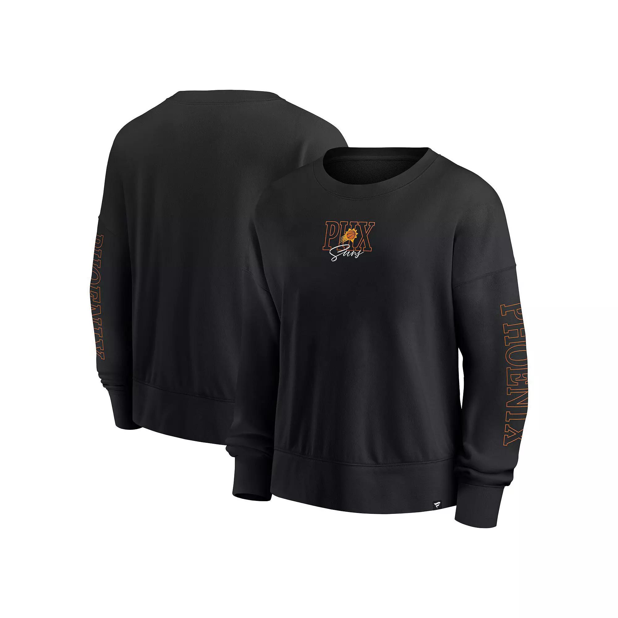 Fanatics Black Golden State Warriors Oversized Game Day Pullover Sweatshirt, Women's, Size: Small Product Image