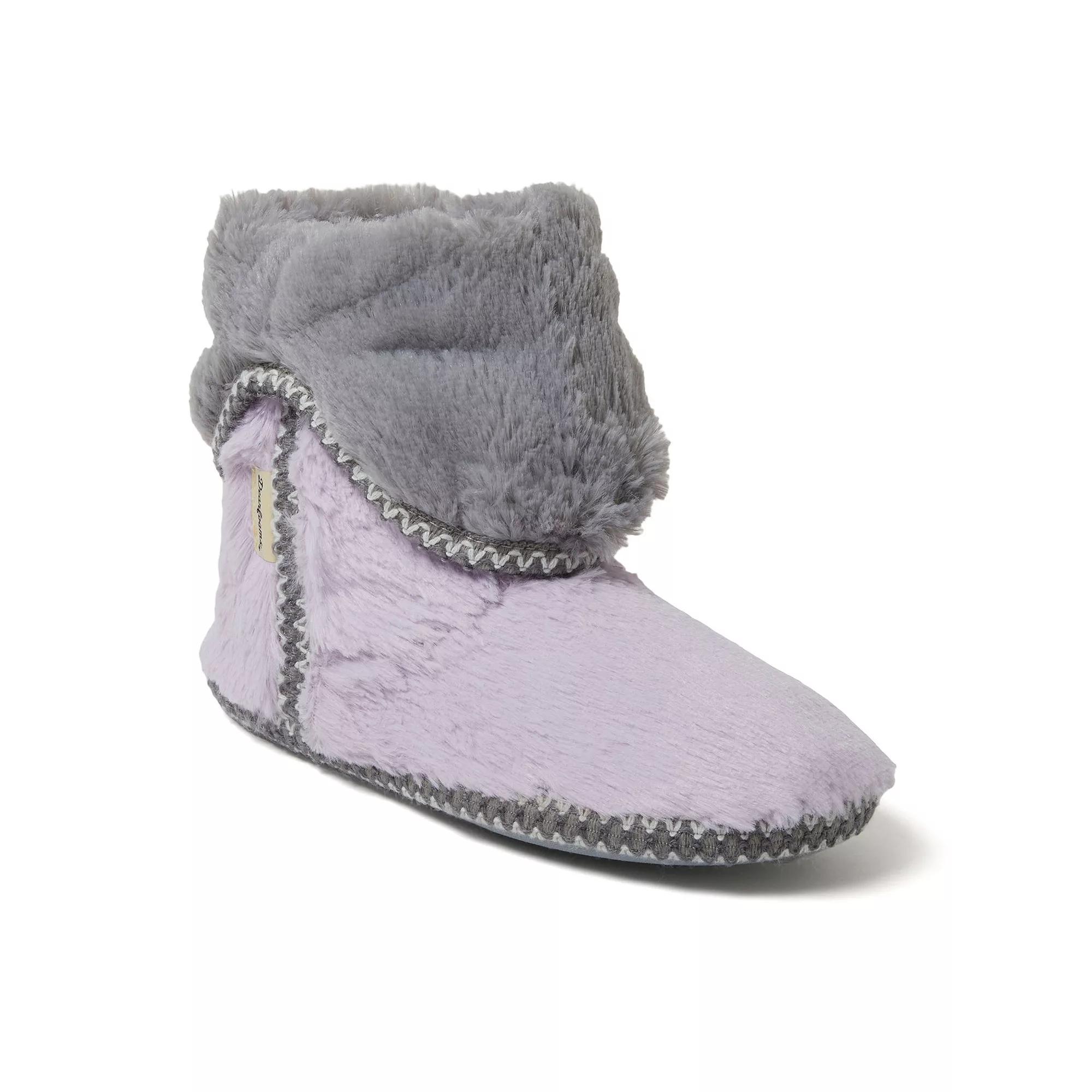 Dearfoams Faux Fur Fold-Down Women's Slippers,  Product Image