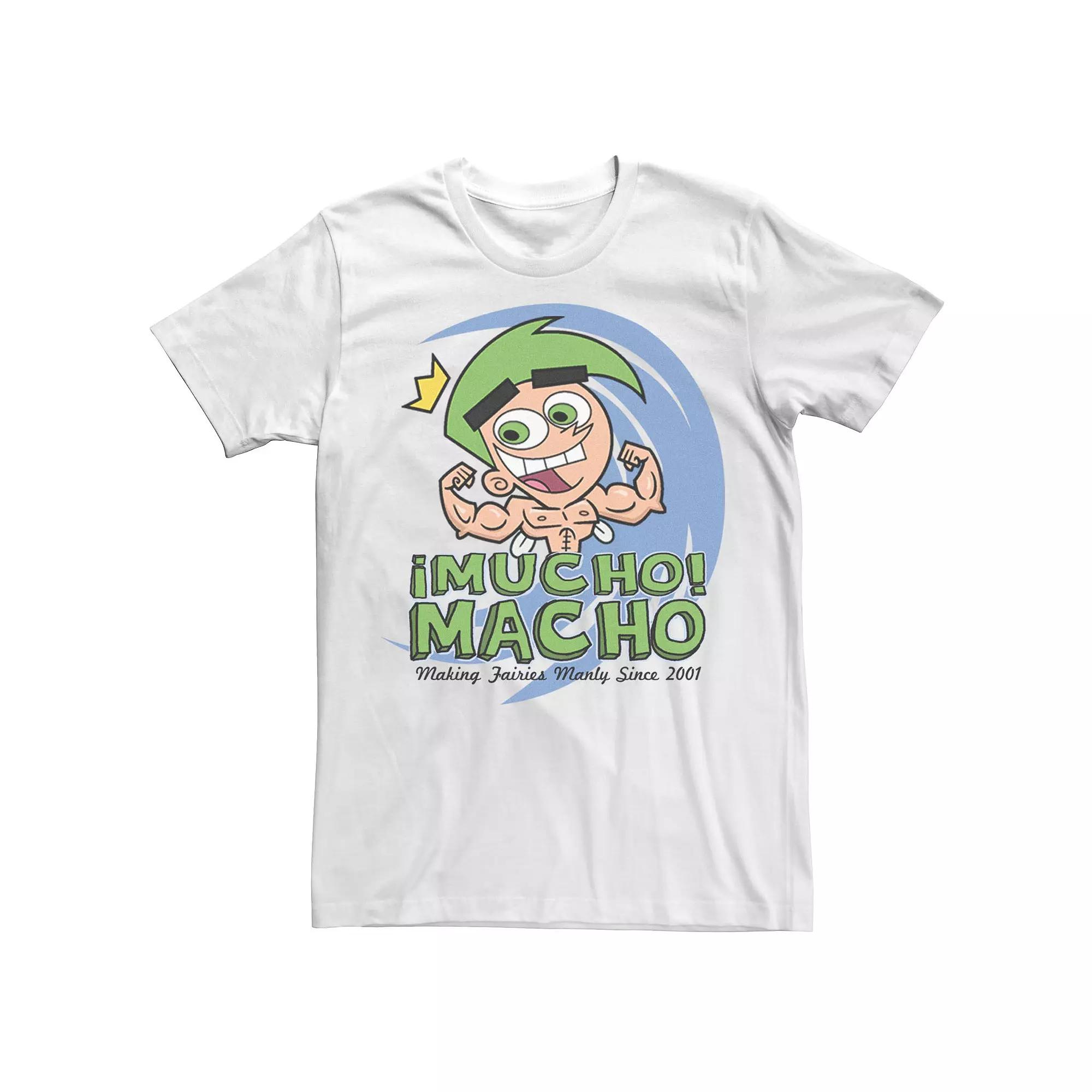 Men's Fairly OddParents Cosmo Mucho Macho Tee,  Product Image