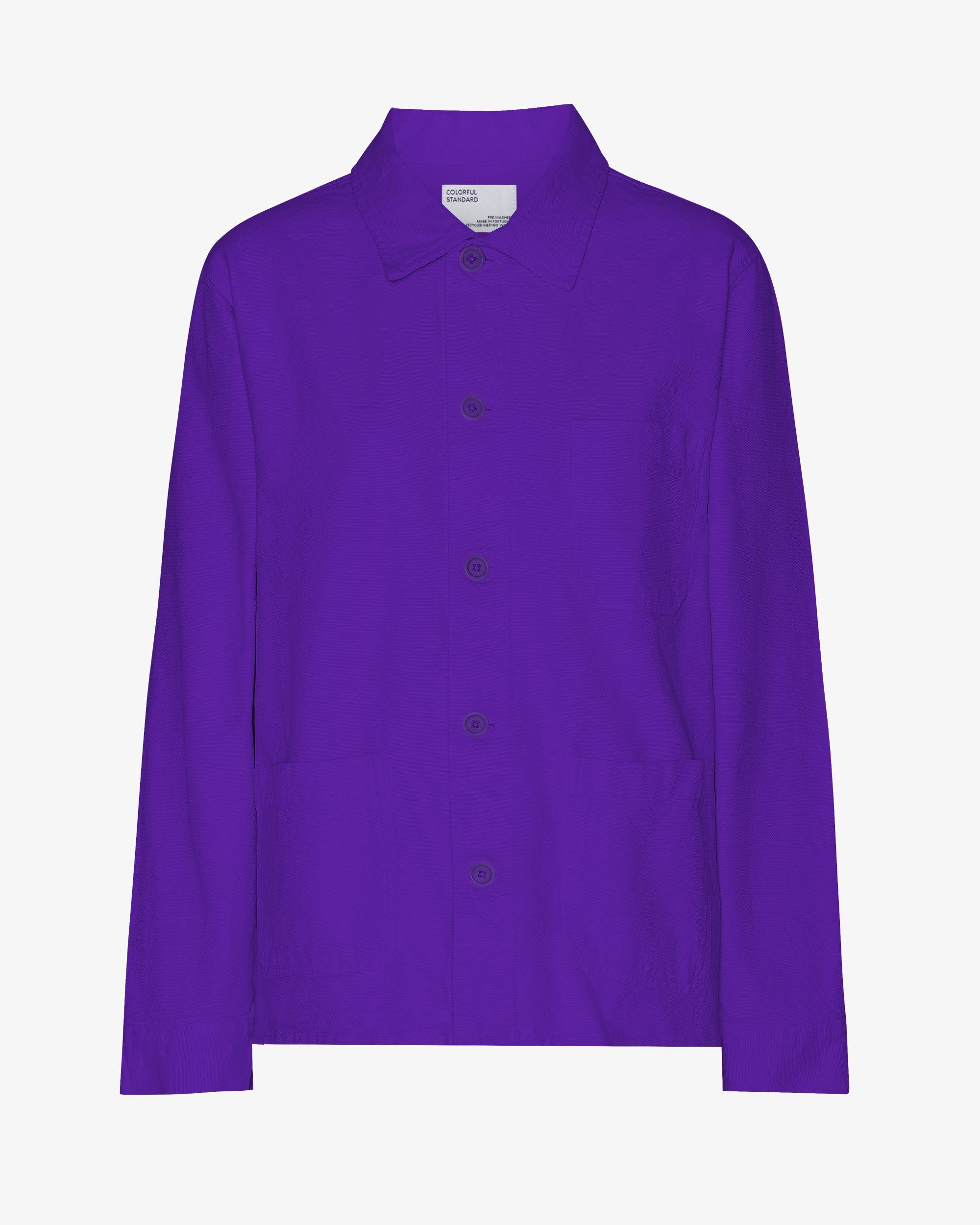 Organic Workwear Jacket - Seaside Blue Product Image