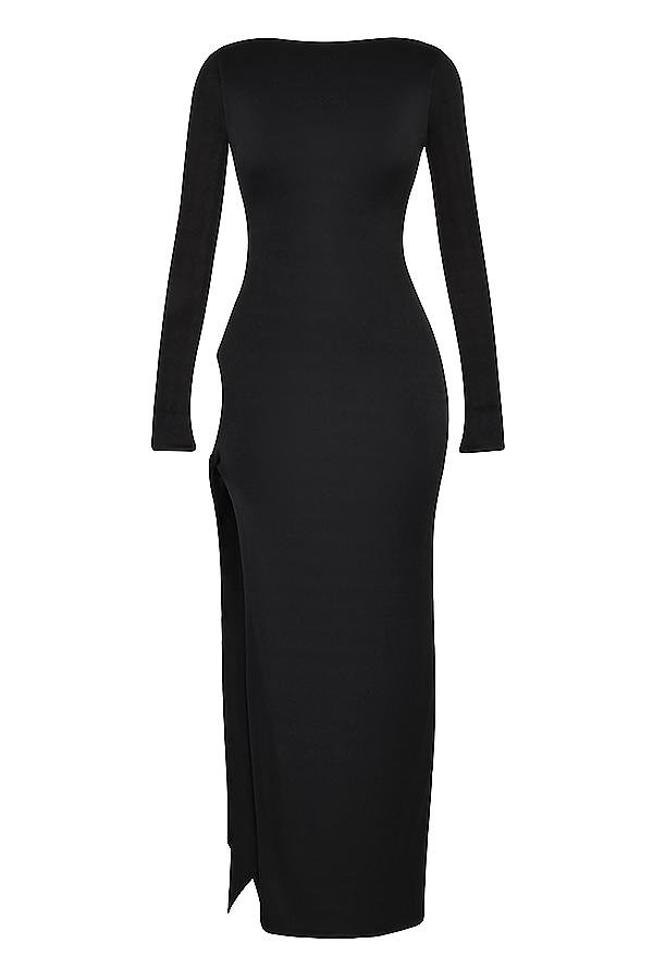 Marella  black cutout maxi dress Product Image