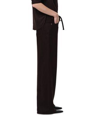 Brynn Drawstring Linen Trousers  Product Image