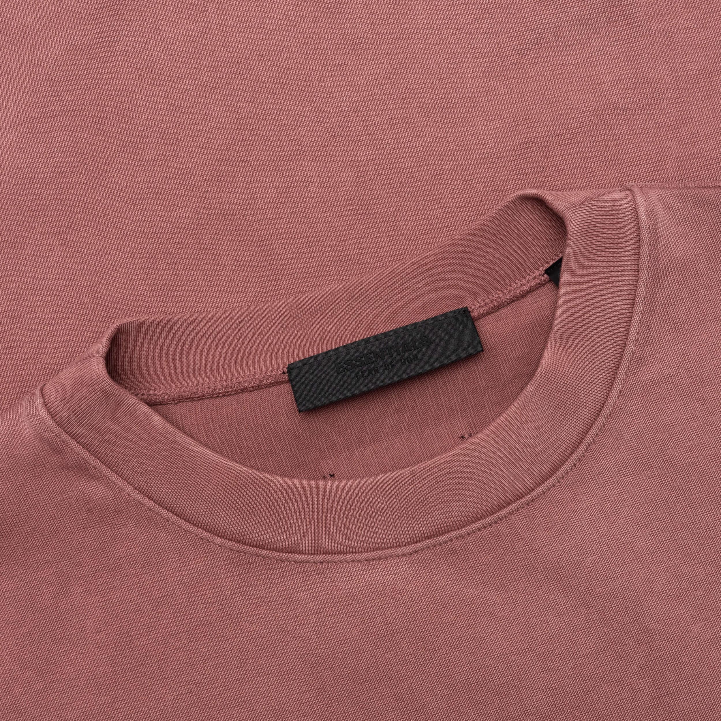 Heavy Crewneck Tee - Crimson Male Product Image