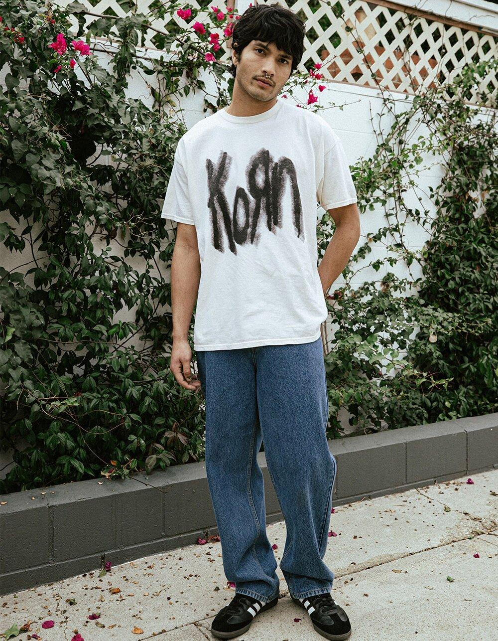 RSQ Mens Loose Fit Jeans - MEDIUM STONE Product Image