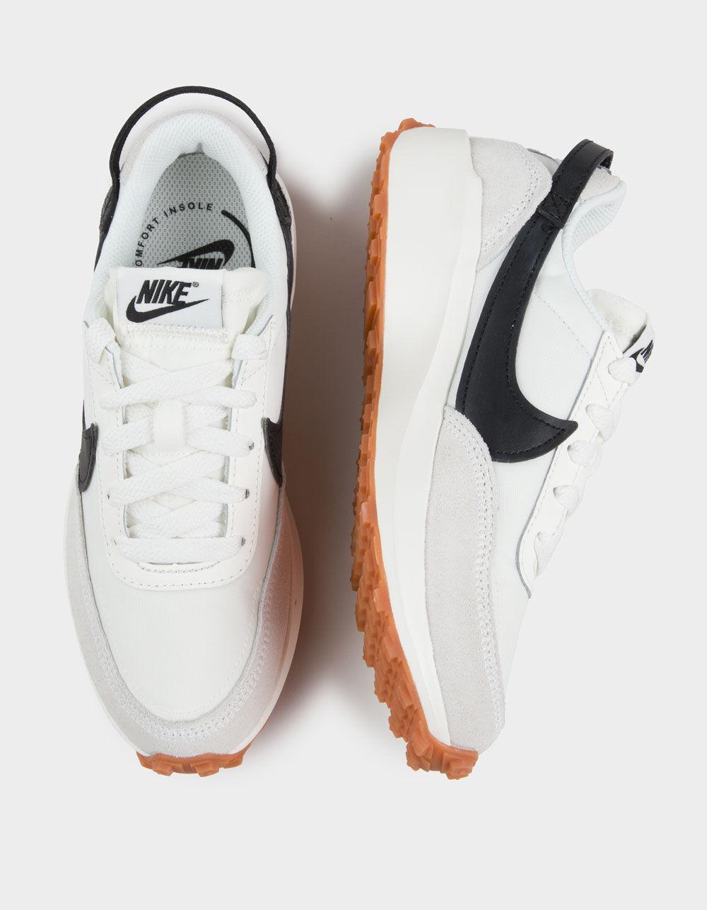 NIKE Waffle Debut Womens Shoes - WHT/BLK Product Image