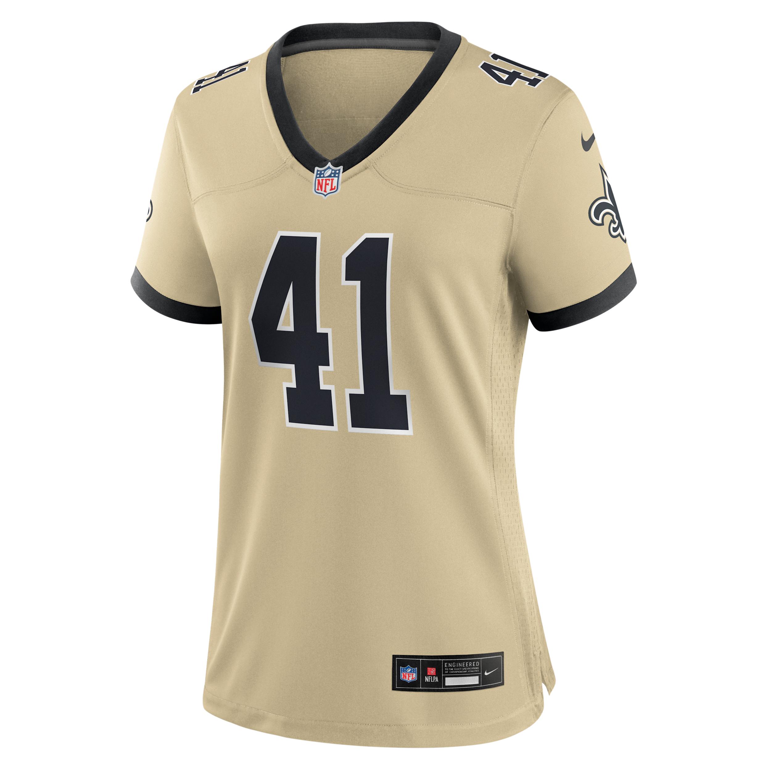 Alvin Kamara New Orleans Saints Womens Nike Womens NFL Game Jersey | 67NW0EBM7WF-NZ1 Product Image