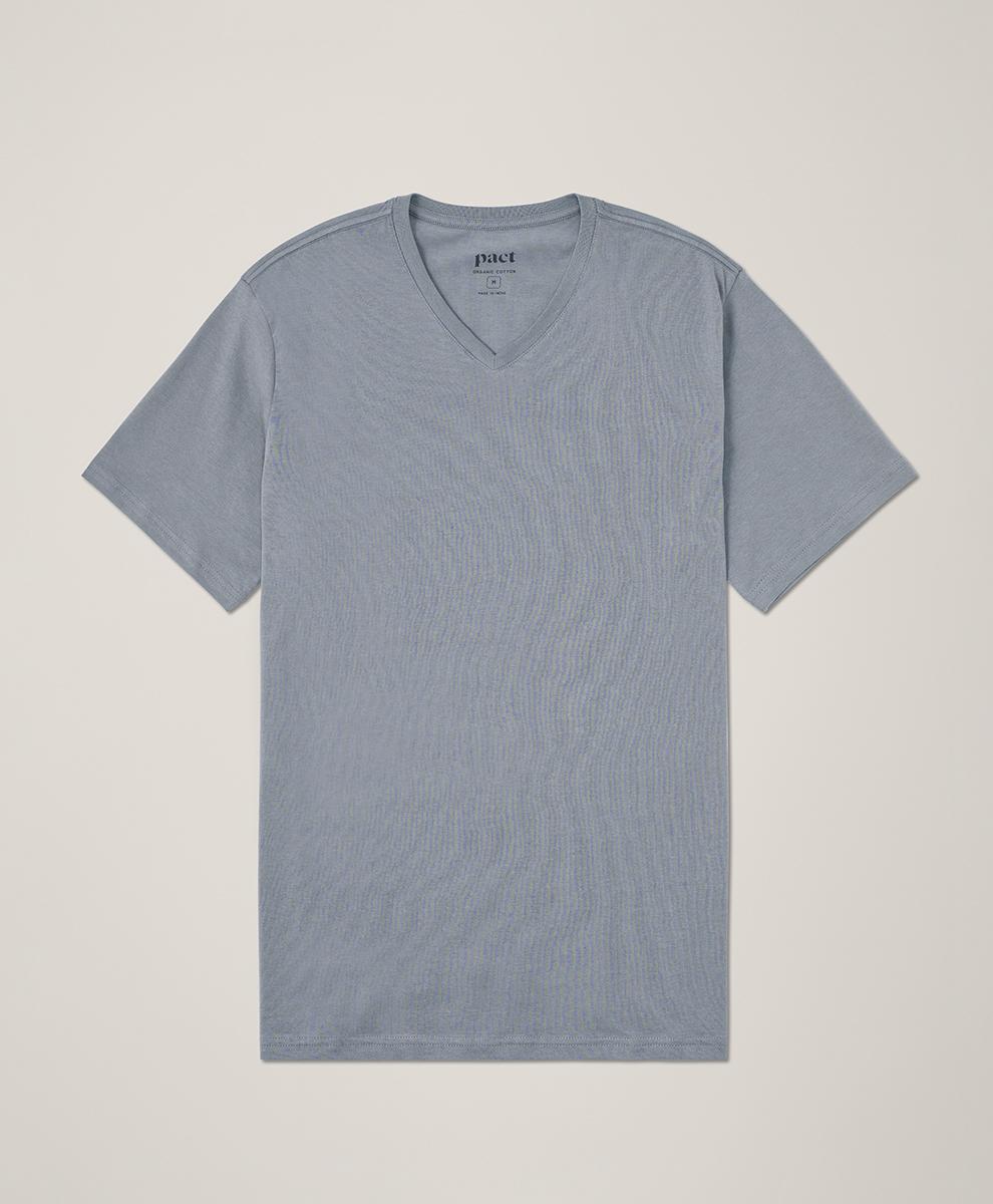 Mens Softspun V-Neck Tee M Product Image