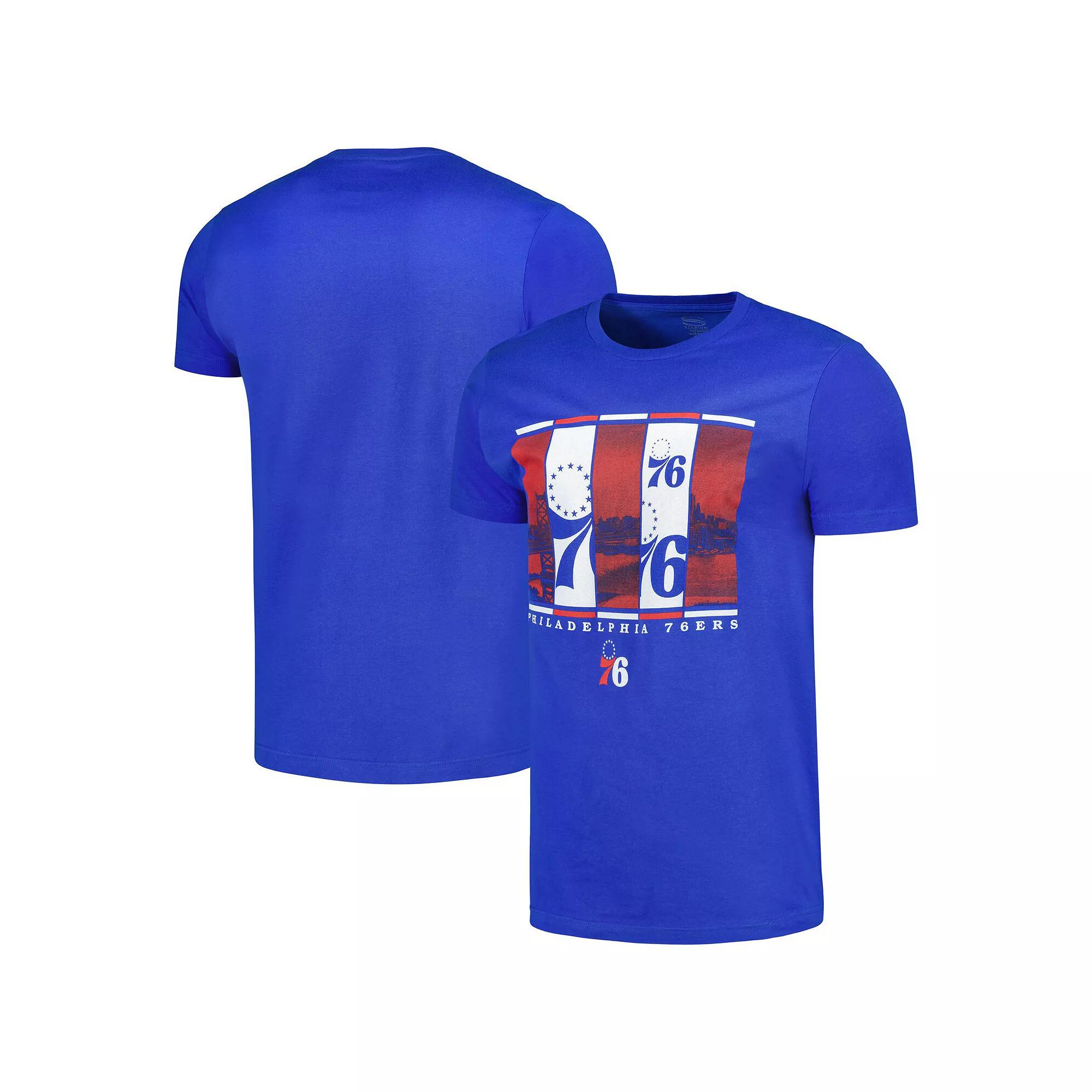 Men's Stadium Essentials Royal Philadelphia 76ers City Skyline T-Shirt, Adult Unisex,  Product Image