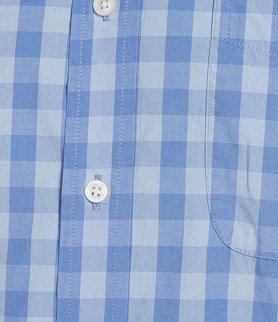 Cremieux Blue Label Tonal Gingham Poplin Long Sleeve Woven Shirt Product Image