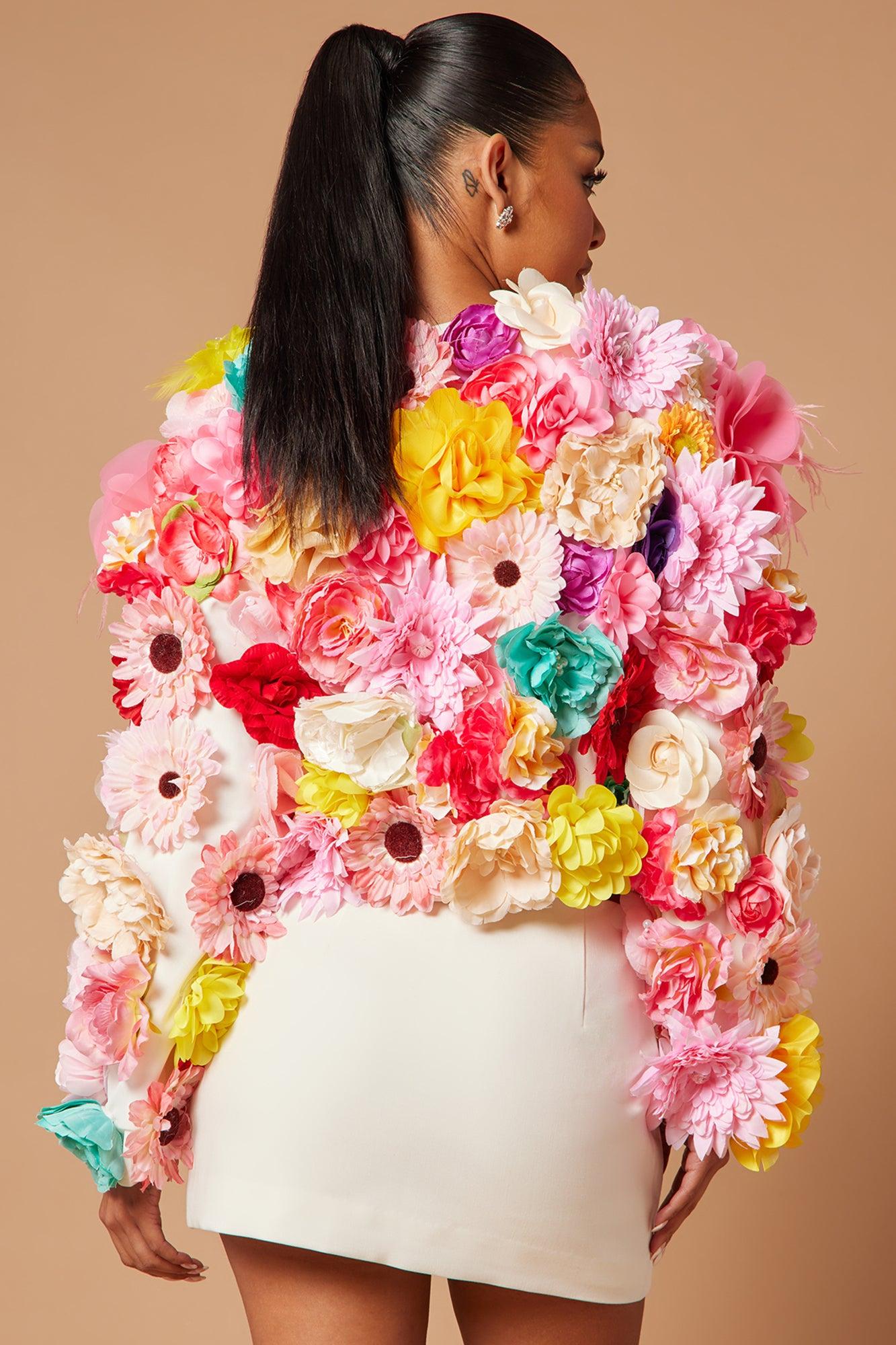 Romi Floral Jacket - Multi Color Product Image