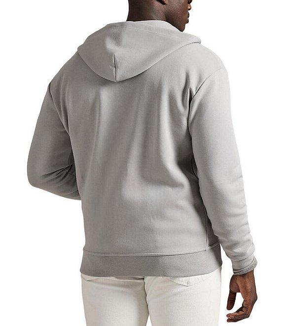 Polo Ralph Lauren Big & Tall Double-Knit Long Sleeve Full-Zip Hoodie Product Image