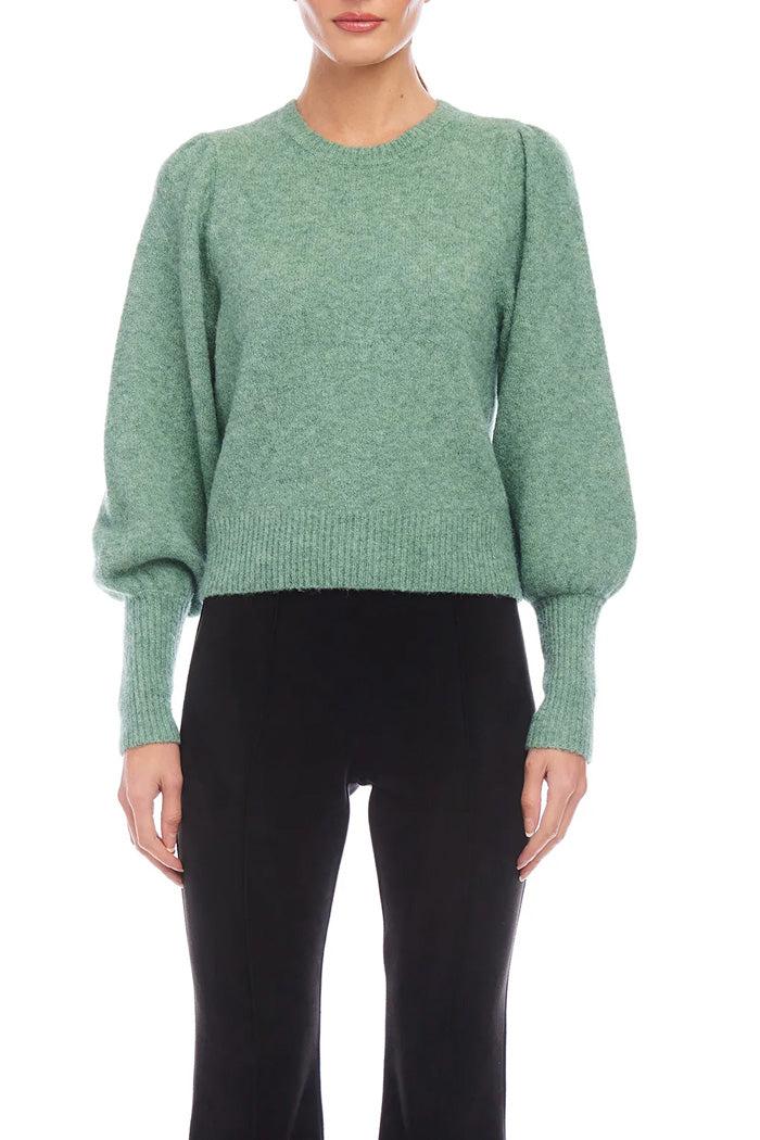 Shirred Sleeve Sweater Product Image
