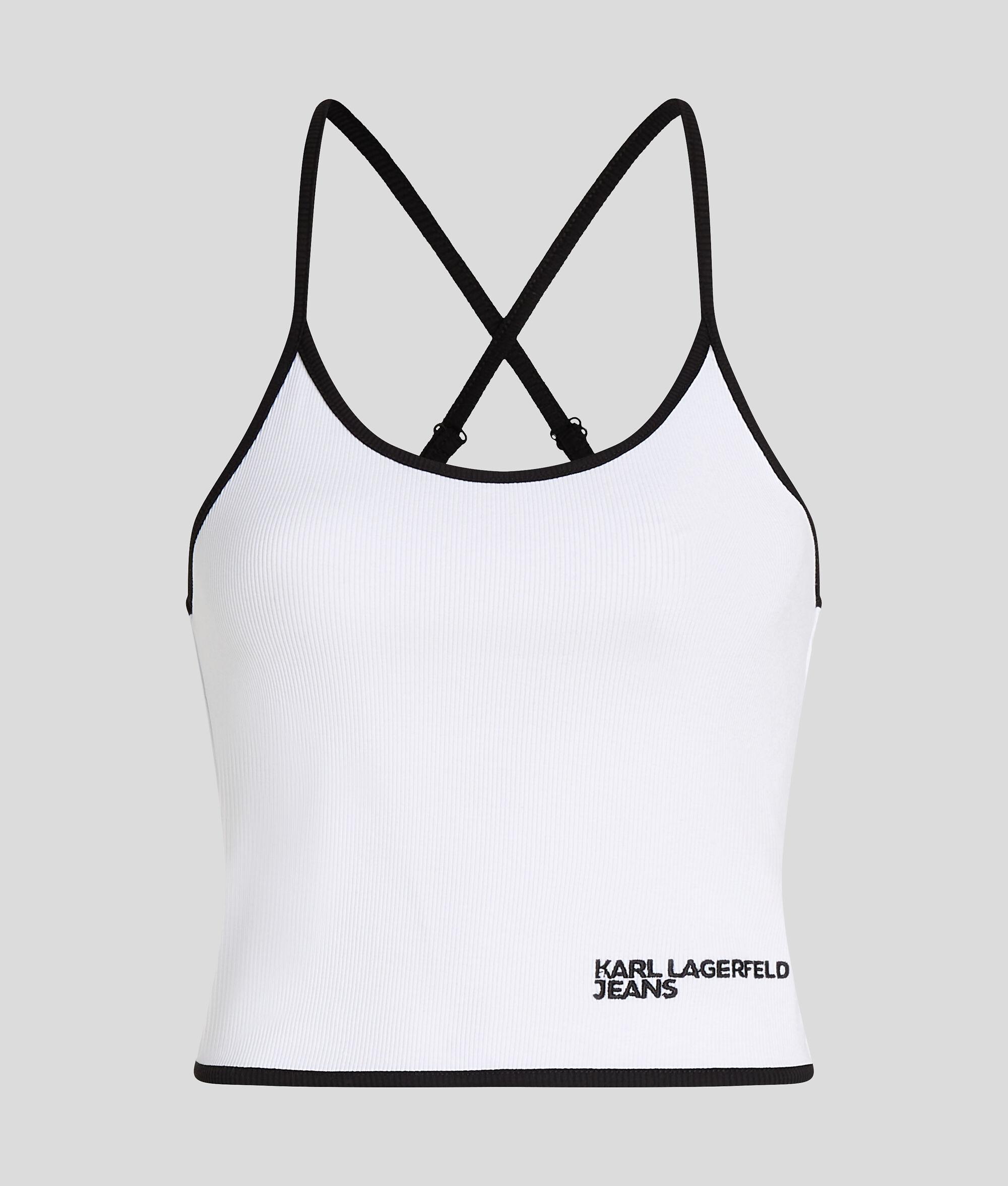 PIPING DETAIL STRAPPY TOP Product Image