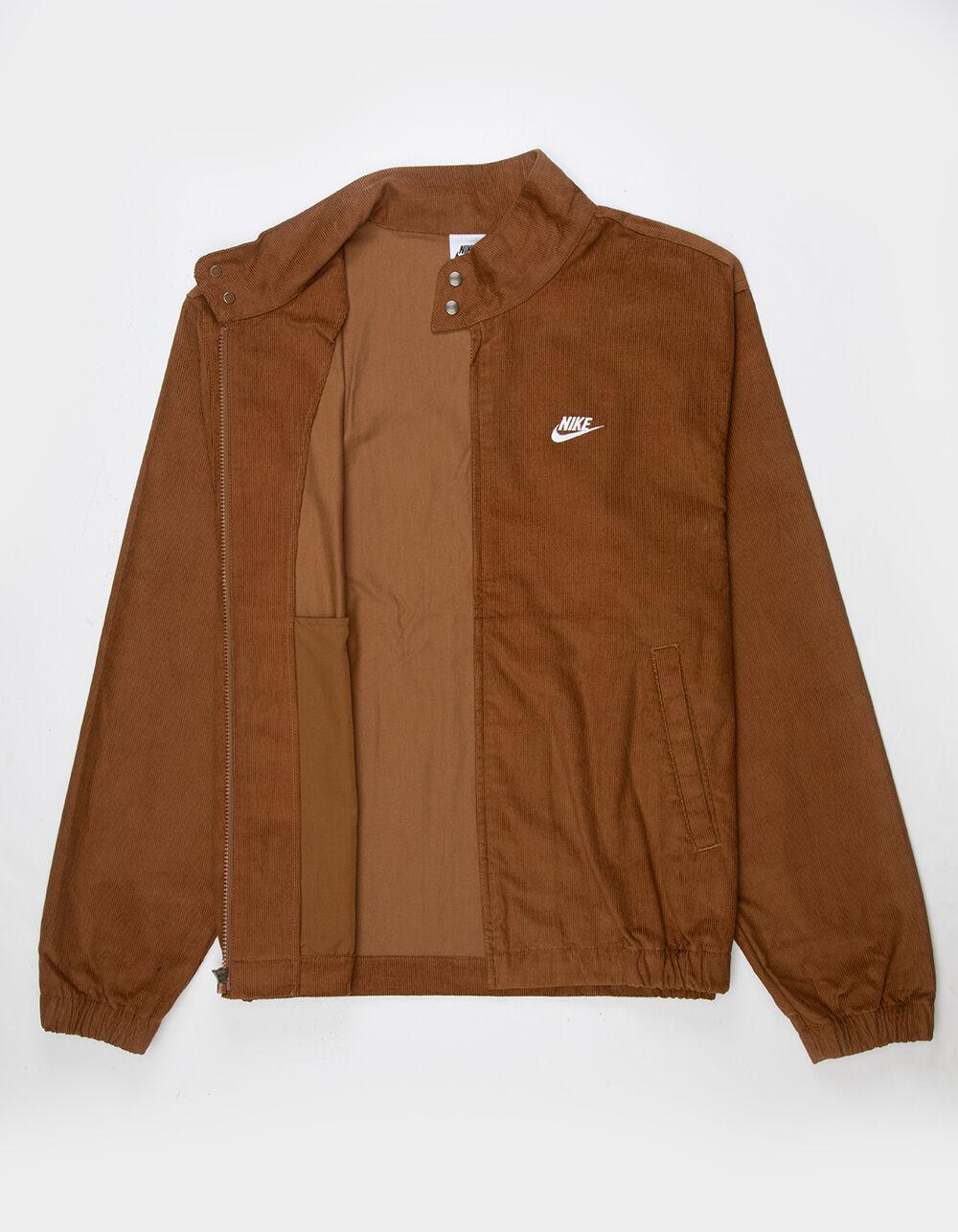 NIKE Sportswear Club Harrington Mens Corduroy Jacket - LIGHT TAN Product Image