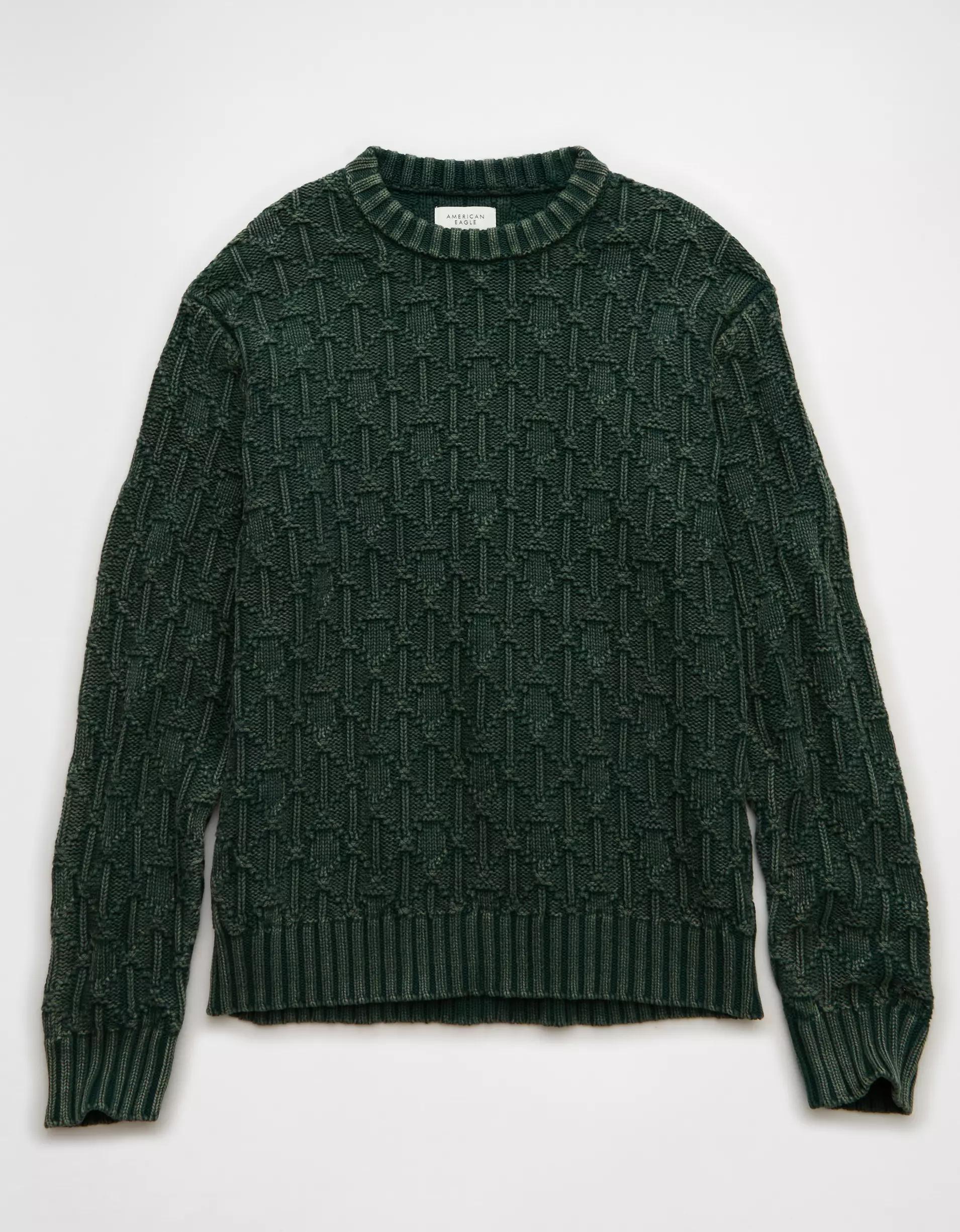 AE Fisherman Crew Neck Sweater Product Image