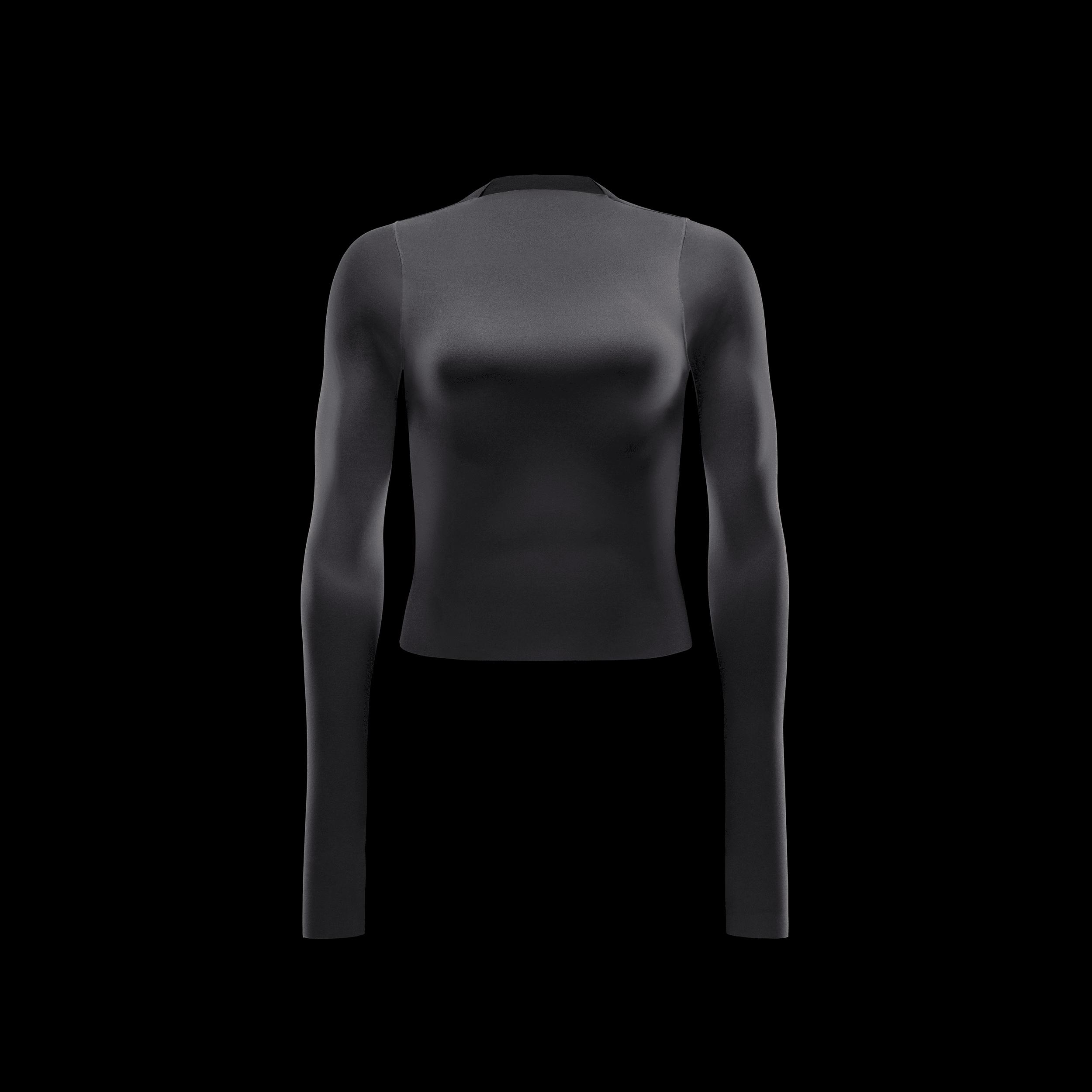 Nike Womens Zenvy Dri-FIT Long-Sleeve Top | FN3022-010 Product Image