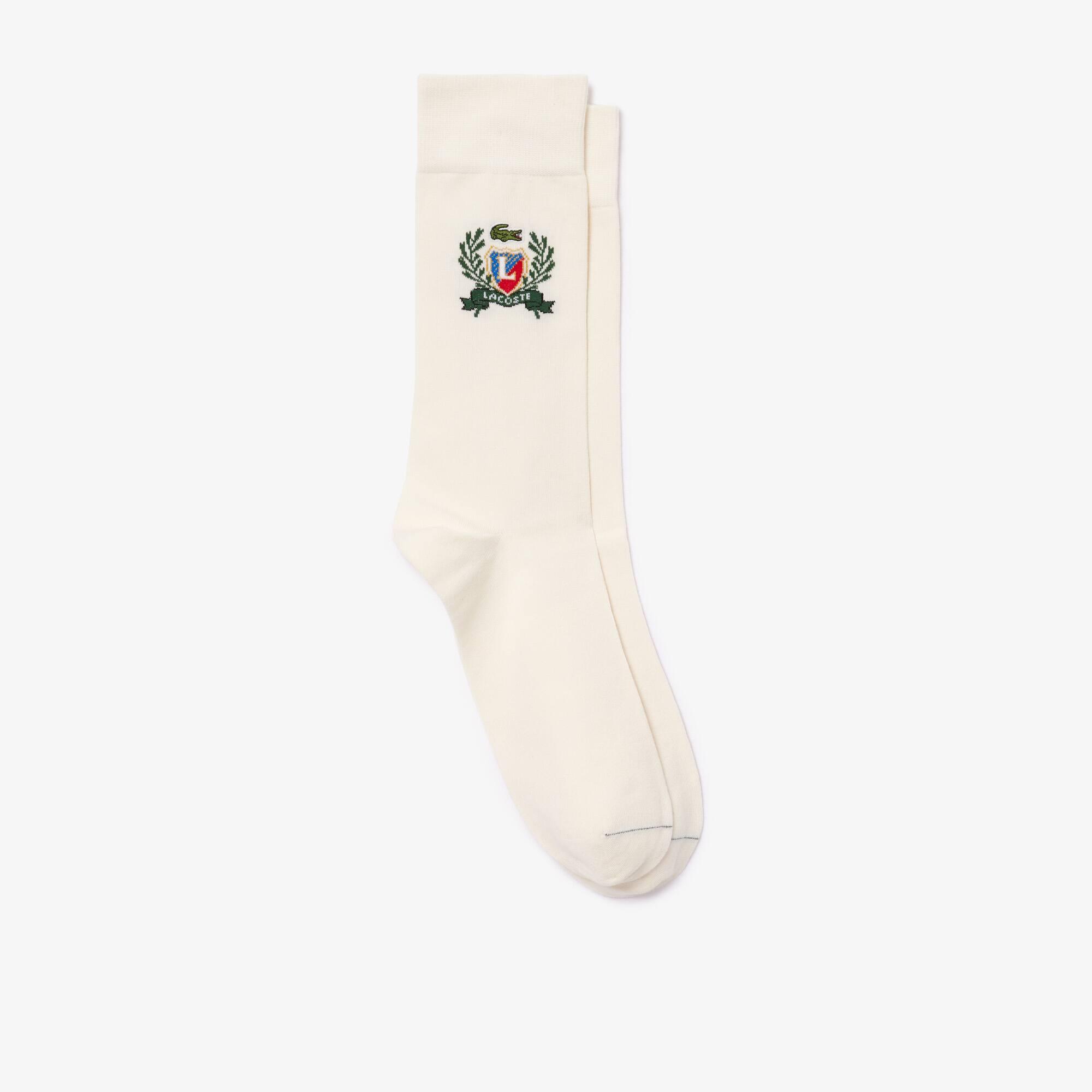 Jacquard Shield Accent Socks Product Image