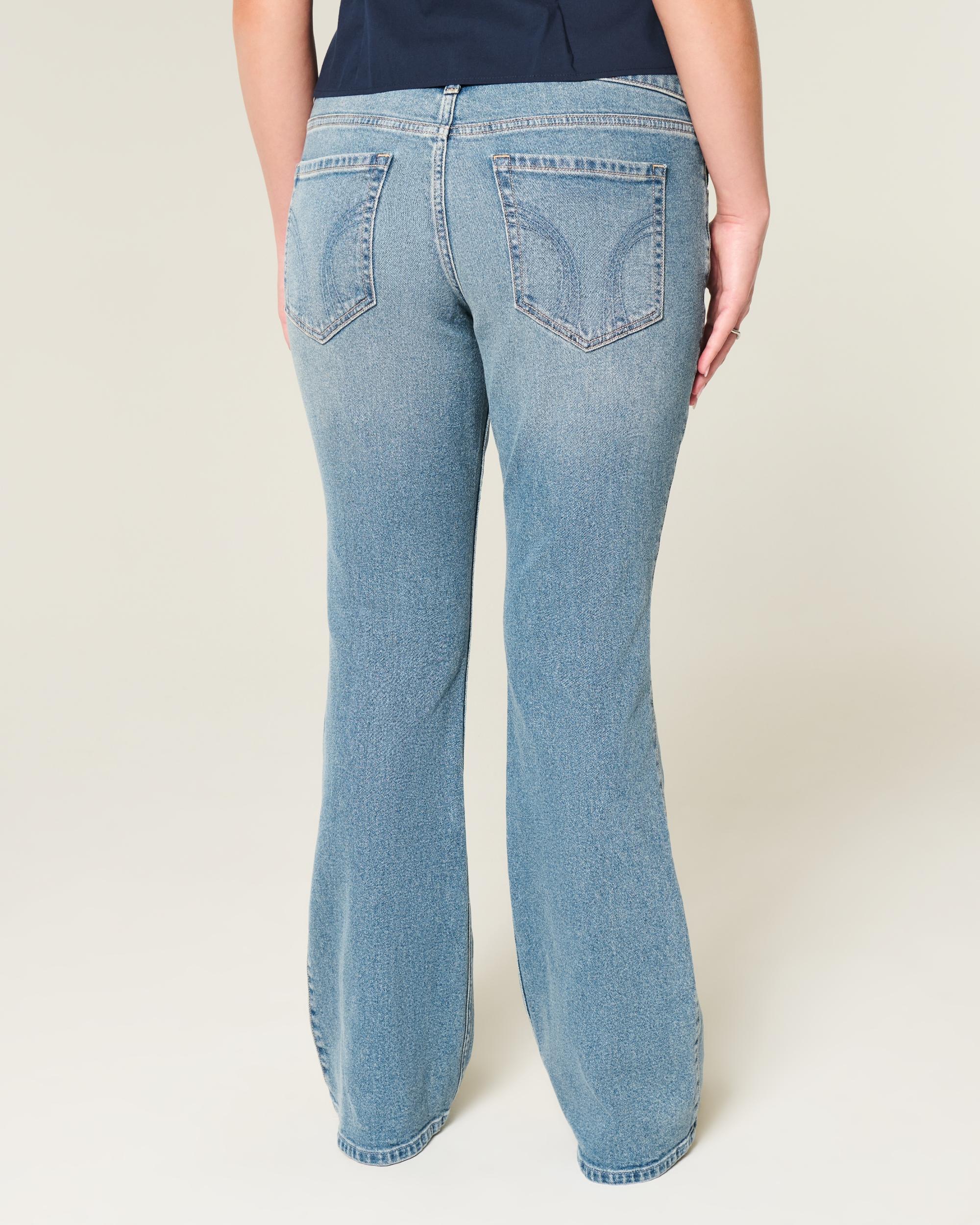 Low-Rise Medium Wash Boot Jeans Product Image