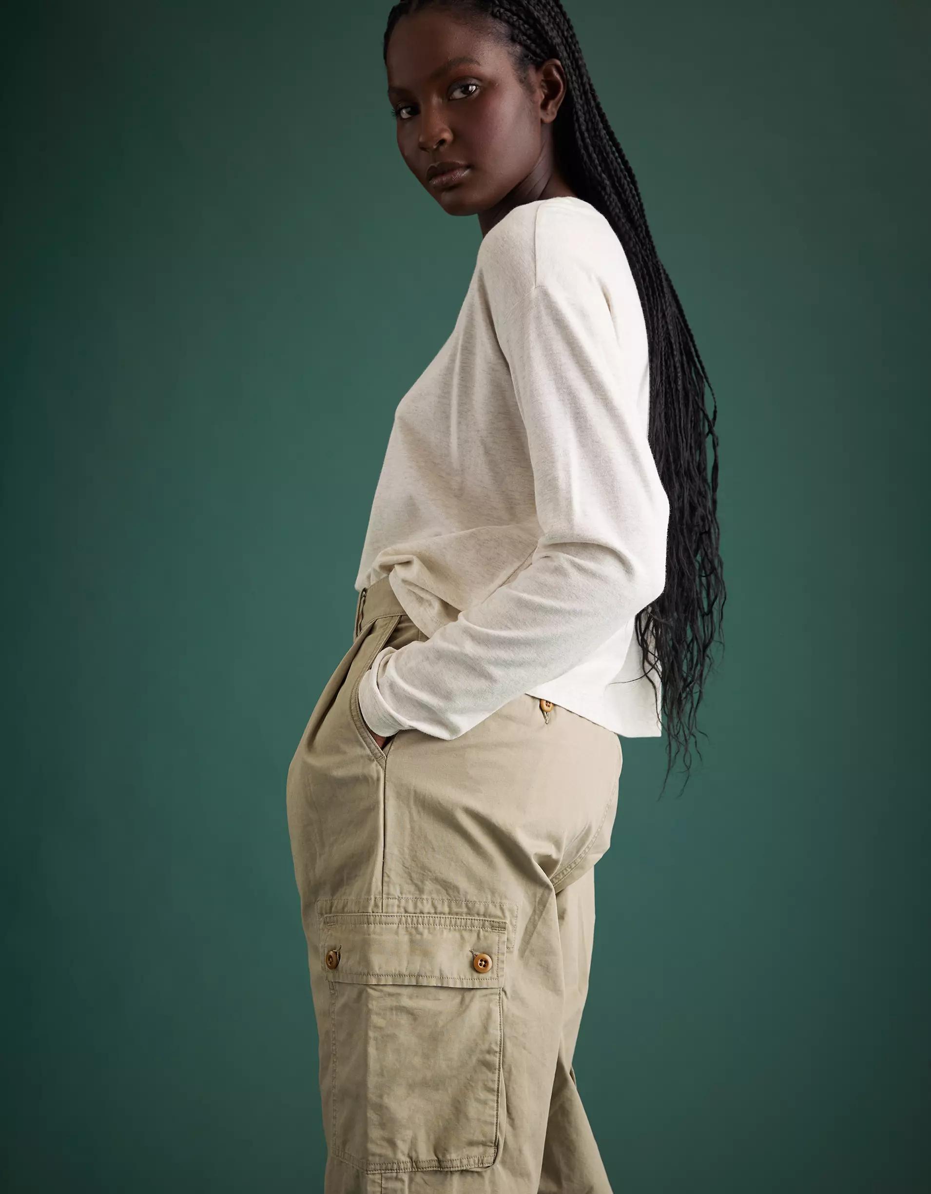 AE77 Premium Pleated Cargo Pant Product Image