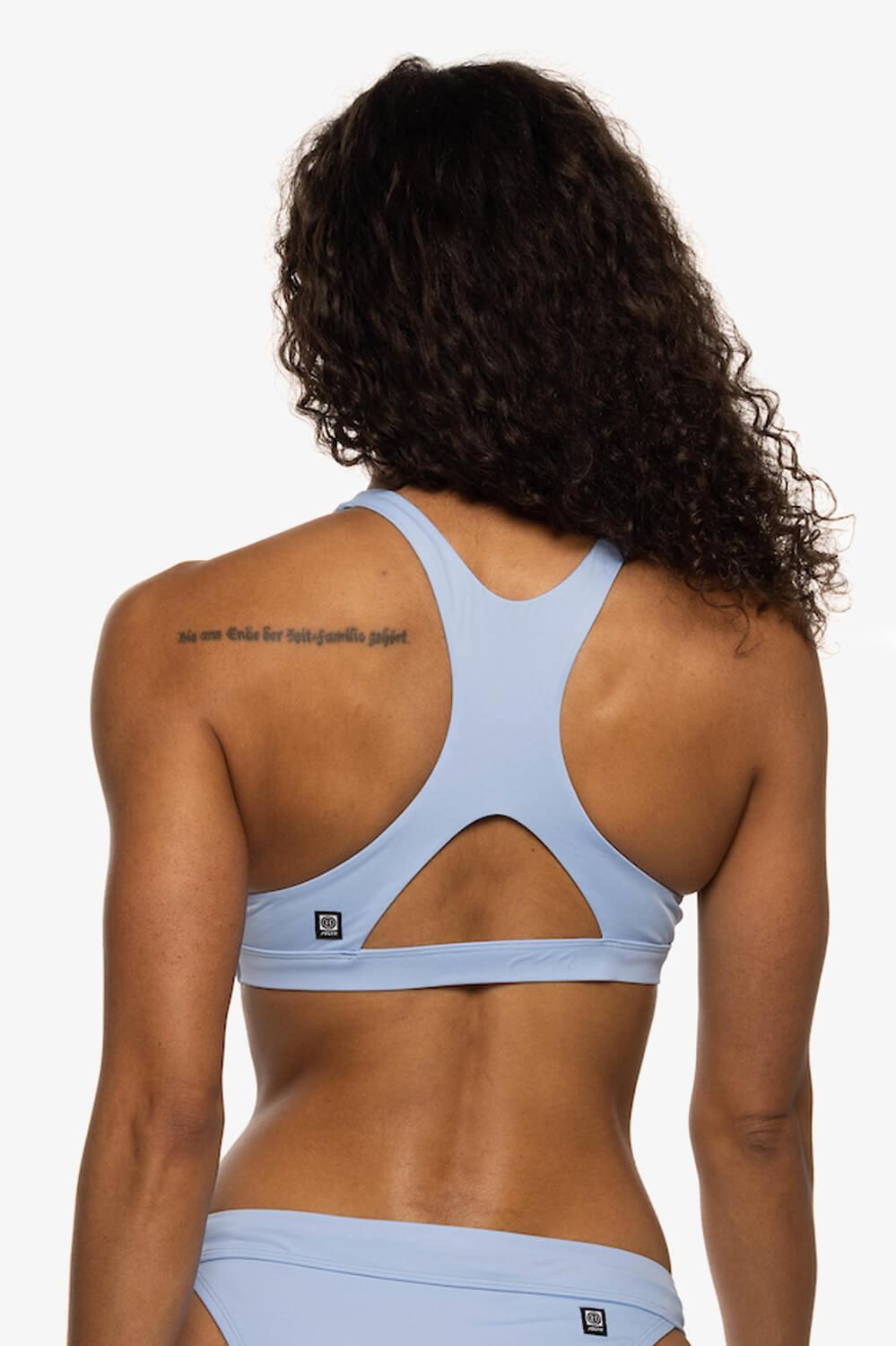 Carmen Bikini Top - Sky Female Product Image