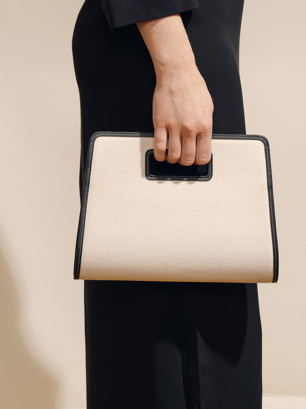 The Retro Clutch in Canvas Product Image