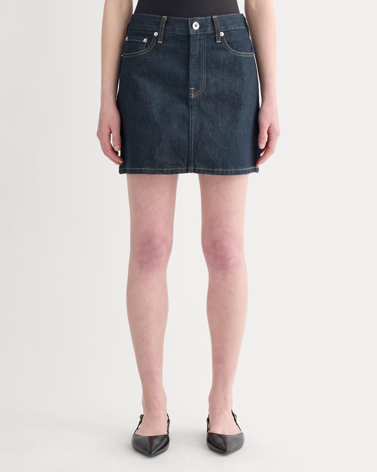 Womens Denim Mini Skirt by Everlane Product Image