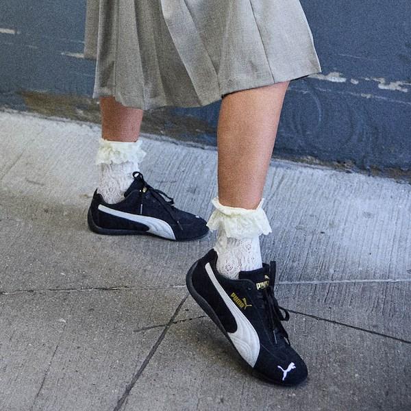 PUMA Womens PUMA Speedcat OG - Womens Shoes Black/White Product Image