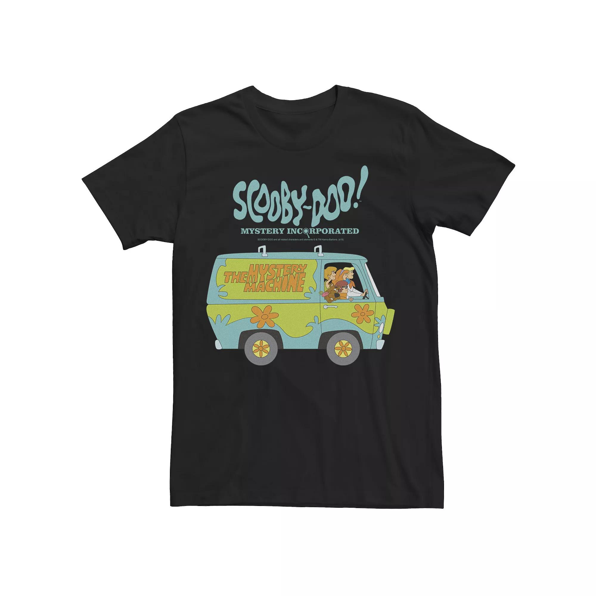 Men's Scooby-Doo Mystery Incorporated Mystery Machine Tee, Size: Large, Black Product Image